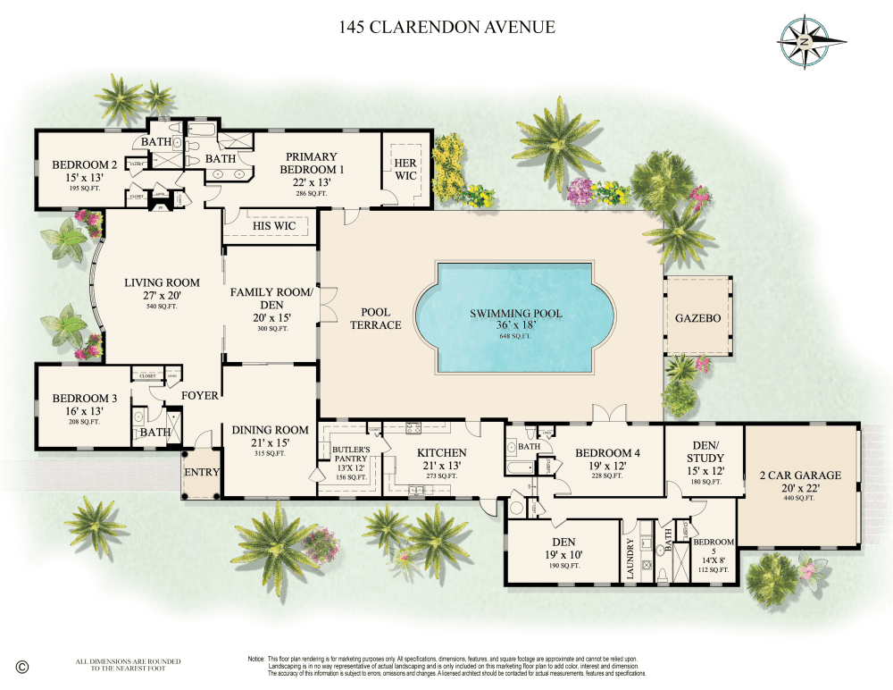 Welcome to a true gem in the heart of Palm Beach, this impeccably designed Bermuda residence by Marion Sims Wyeth is nestled on a rare, oversized 23, 958 square foot ...