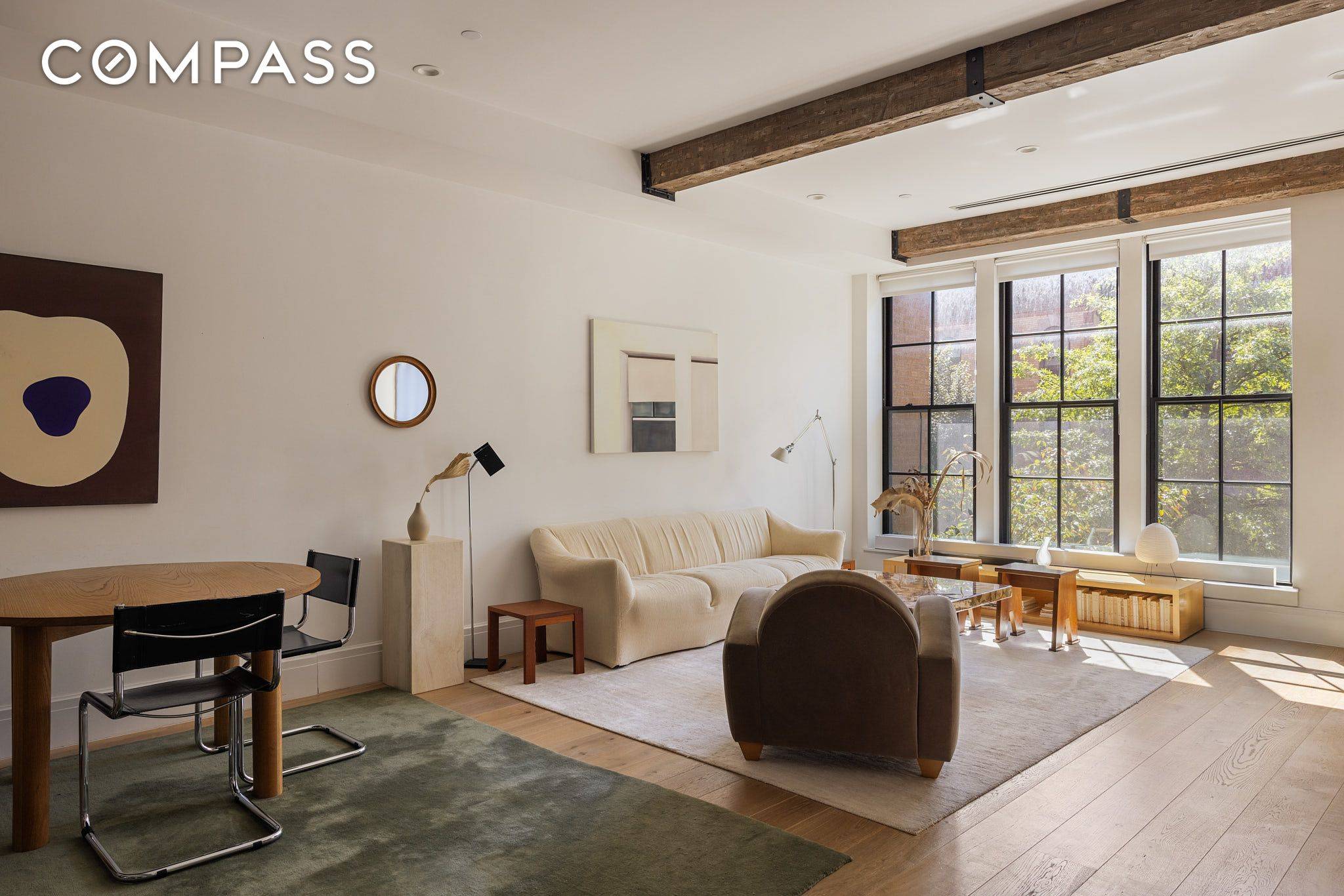The parlor level residence at 139 Sackett Street is a spacious, open and light filled two bedroom, two bathroom home offering each the comfort of top end modern amenity, the ...