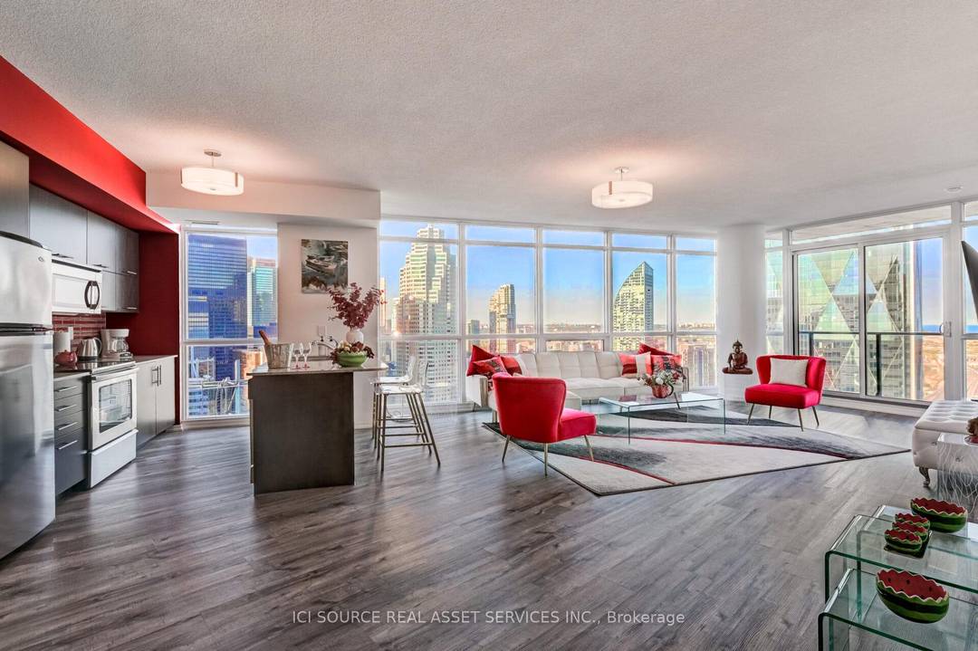 Location ! Location ! ! Welcome to this tastefully furnished spacious condo in the heart of downtown Toronto.