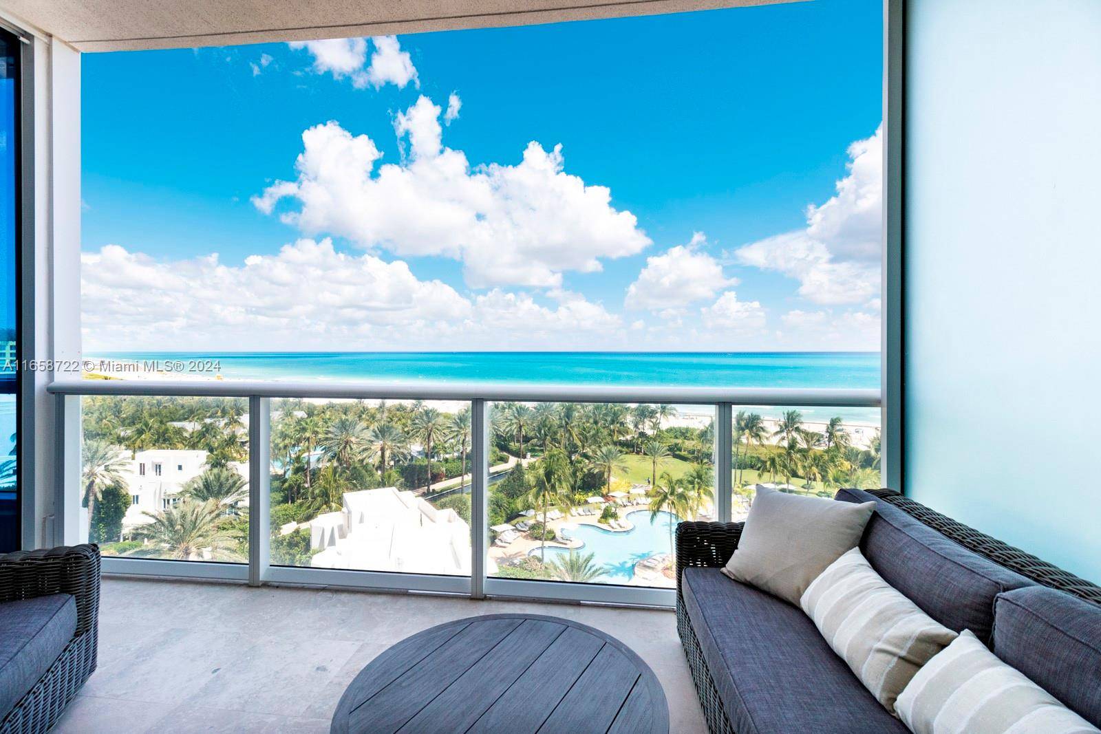 Dreamy views from this direct ocean unit with 2 bedrooms, 2 full bath and guest bath.