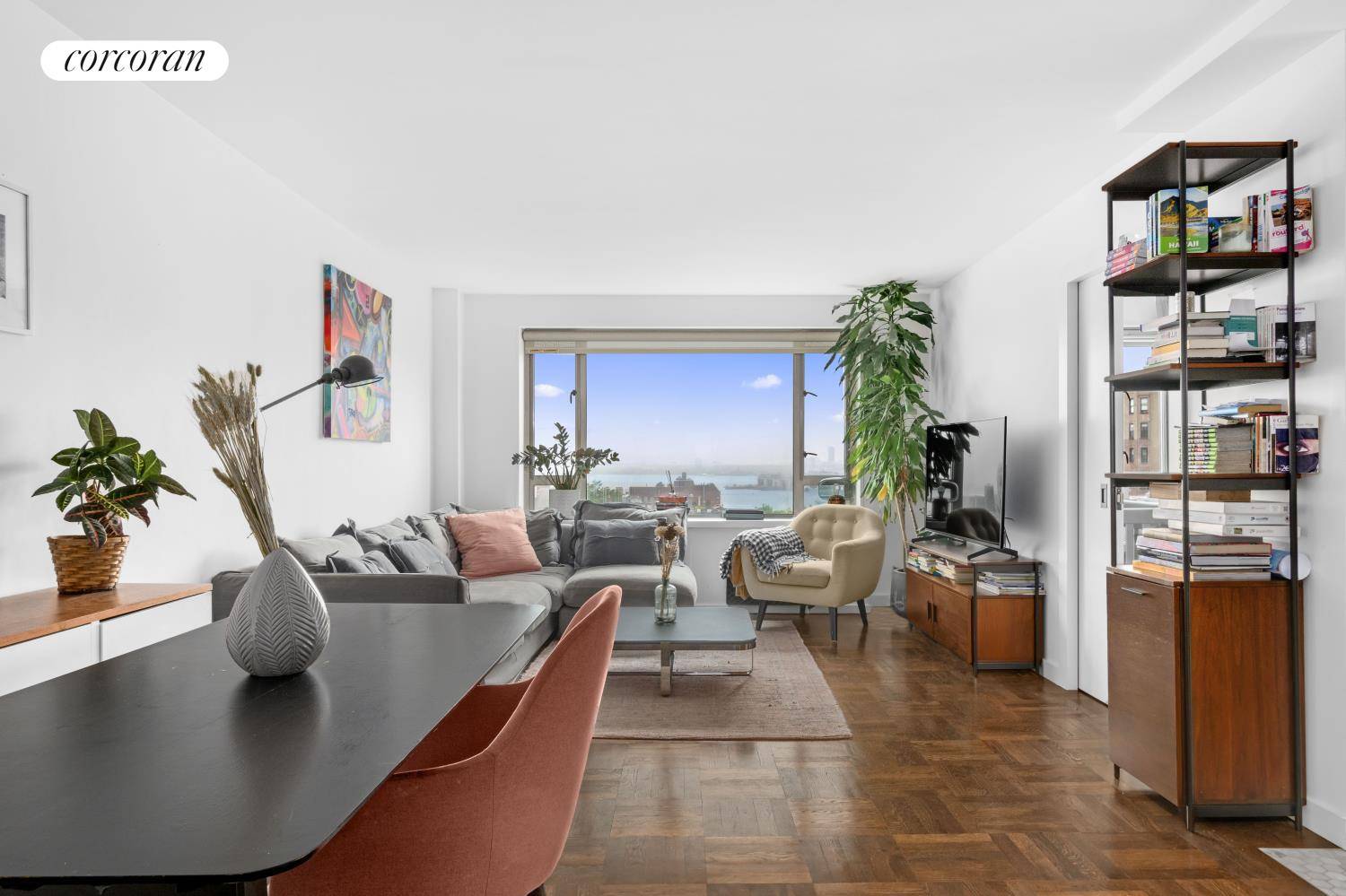 Experience quintessential Brooklyn Heights living in this two bedroom, one bath corner unit at 60 Remsen Street.