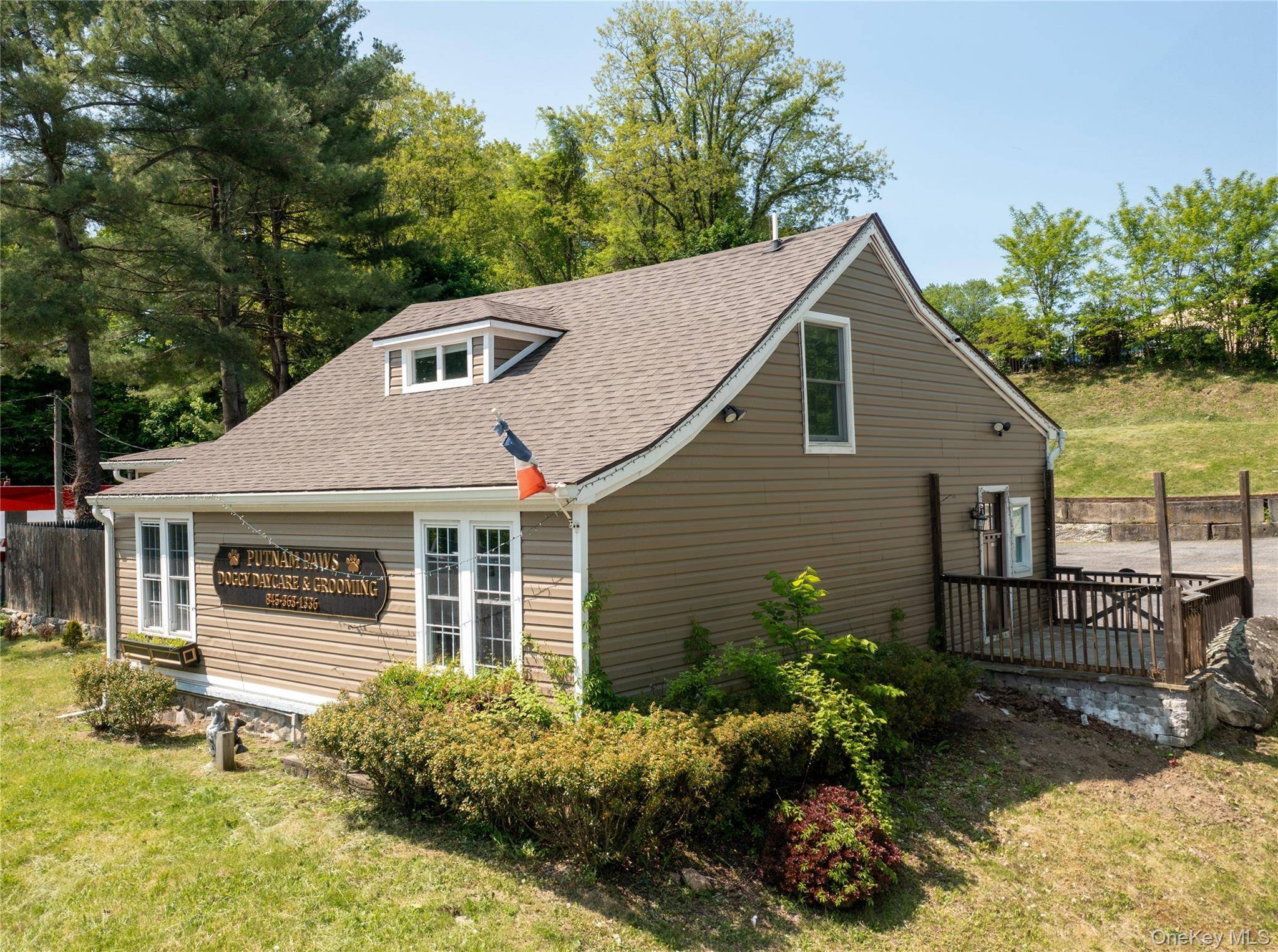 This freestanding building is available now for immediate occupancy on heavily travelled Route 22 in Brewster.