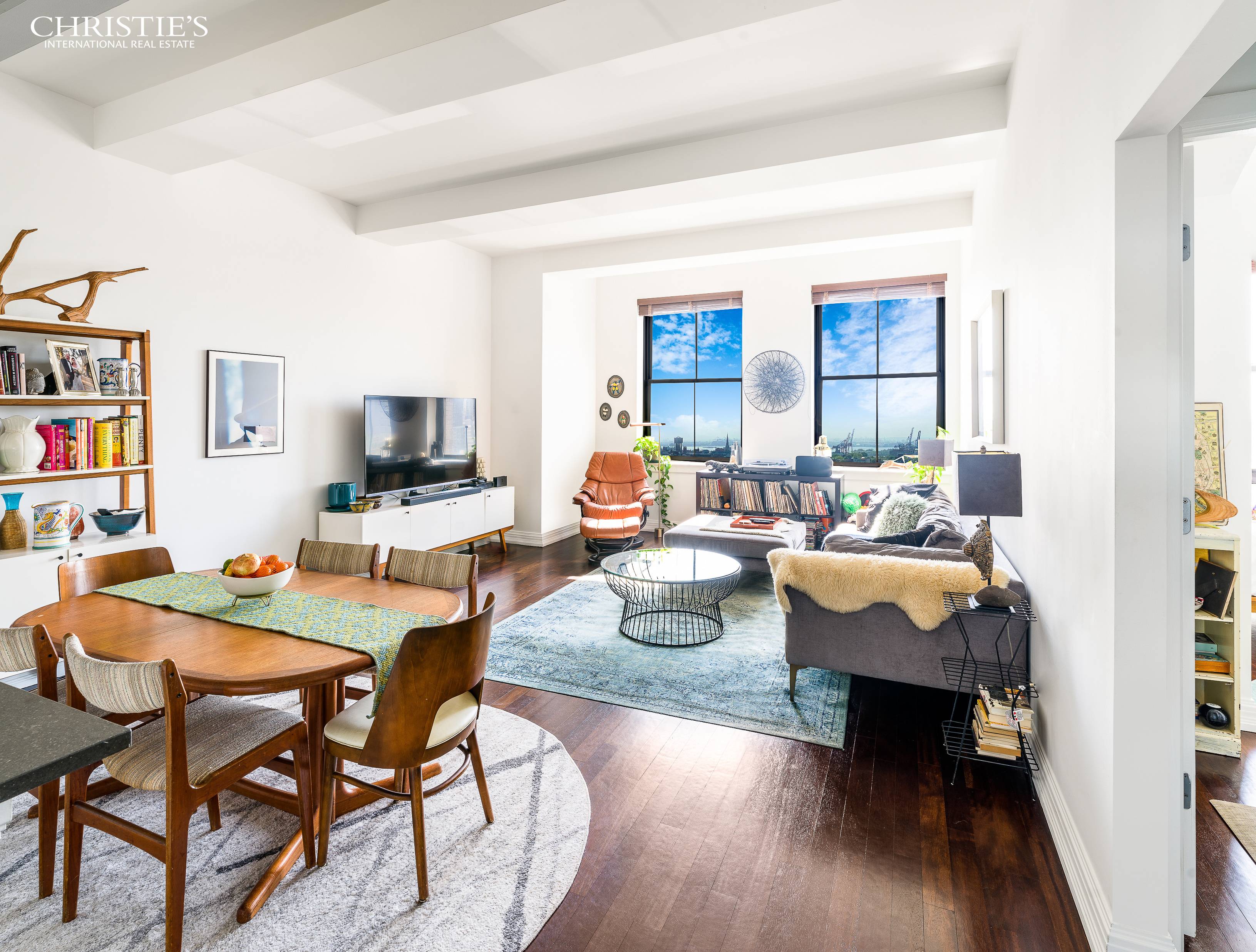 Welcome to Residence 13J, where classic Pre War meets modern design in this chic, loft conversion.