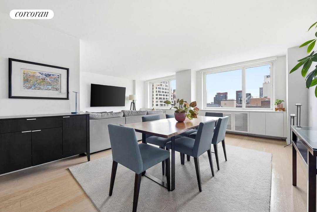 Welcome to residence 10C at Fifty Third and Eighth, a full service luxury condominium where residents enjoy the marriage of convenience, comfort, and timeless modern design.