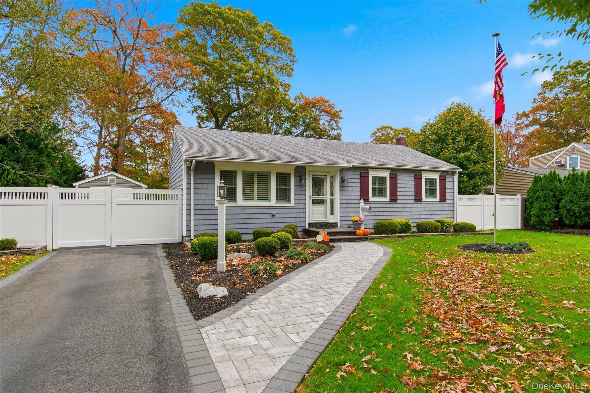 Charming Updated Ranch in the Heart of Saint James, NY Welcome to this beautifully updated three bedroom, one bath ranch perfectly situated in a desirable Saint James neighborhood.