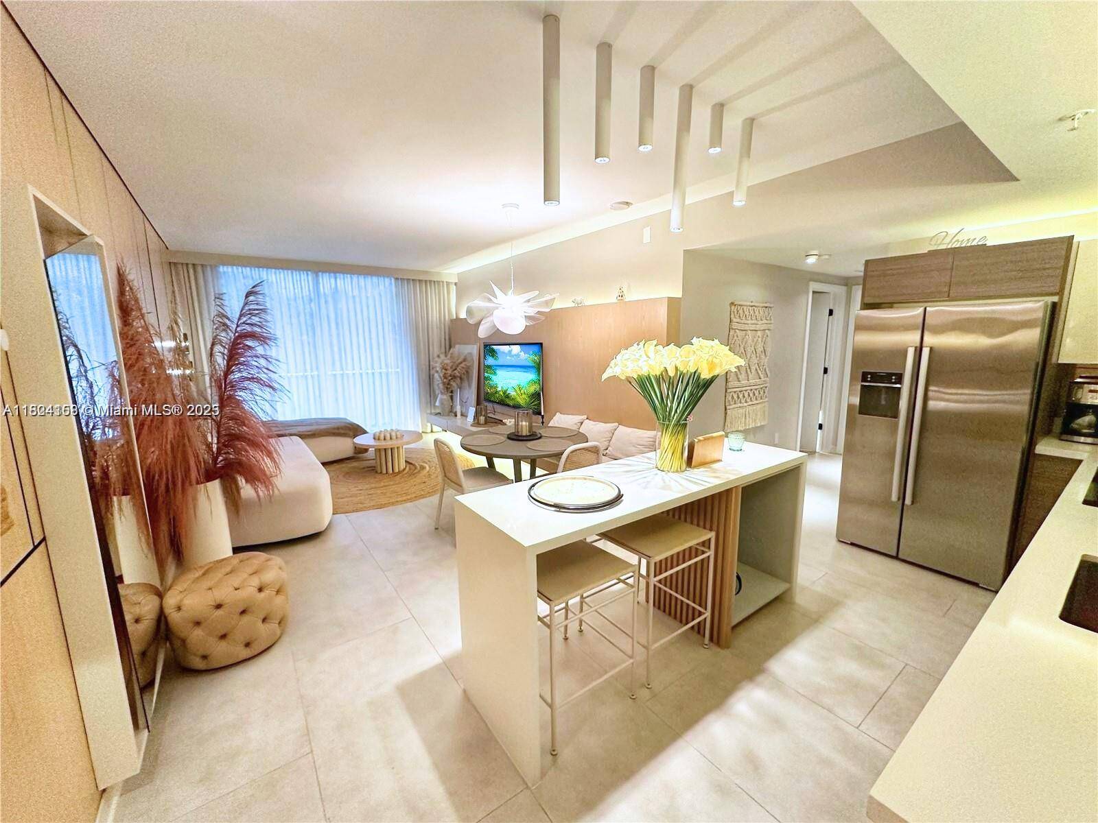 Immerse yourself in luxury with this turnkey 2BR 2BA condo, nestled in the vibrant heart of Brickell.