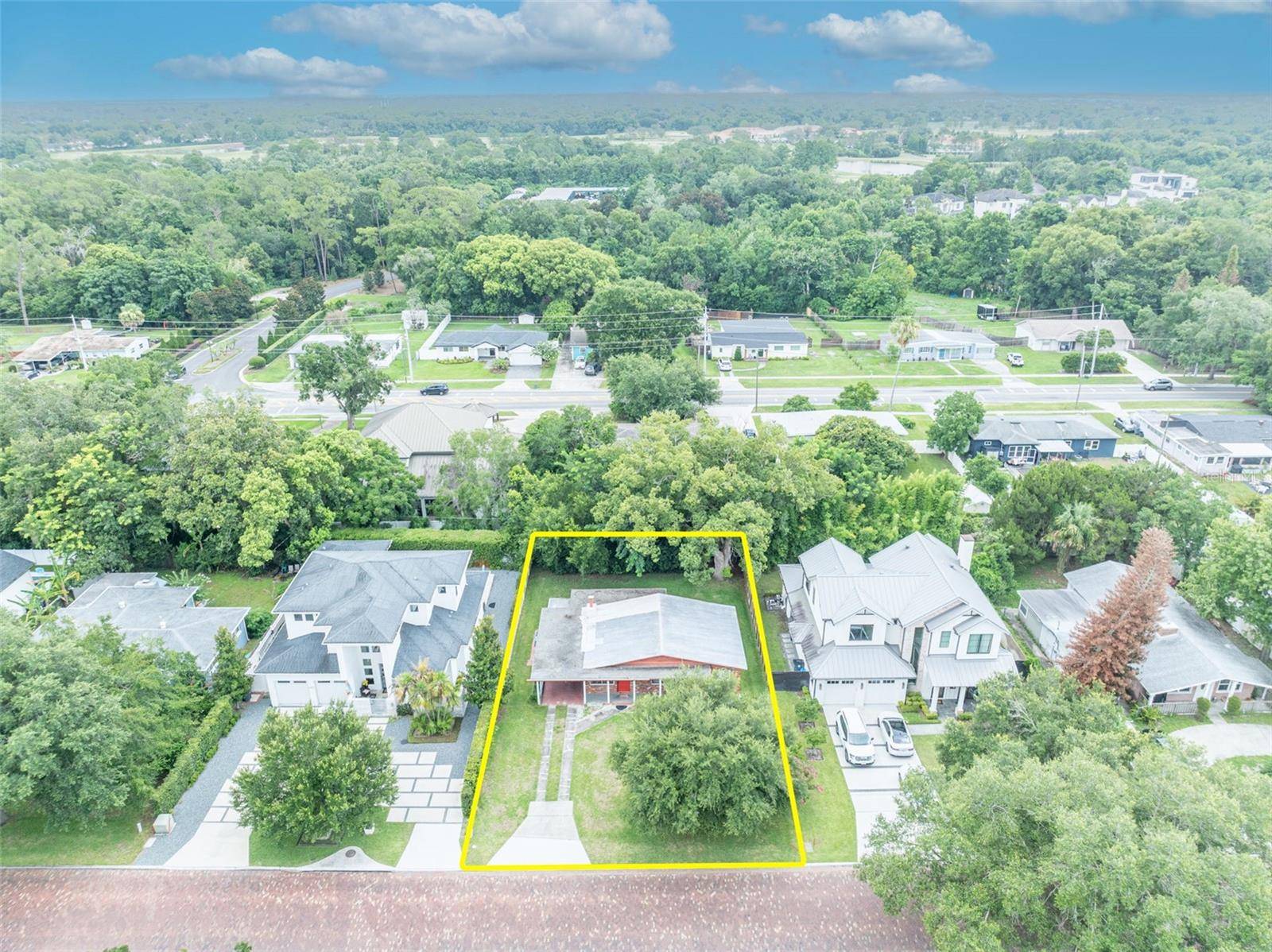 Exceptional opportunity to build new or renovate and expand on this desirable lot in Winter Park.