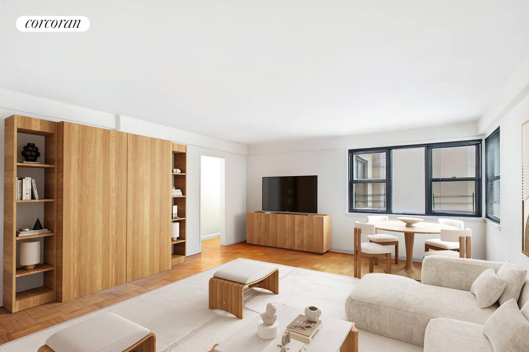 Building Maintenance Reduced by 9 Percent YoY Welcome to this beautifully situated corner studio apartment, ideally located in the desired Lenox Hill neighborhood of the Upper East Side.
