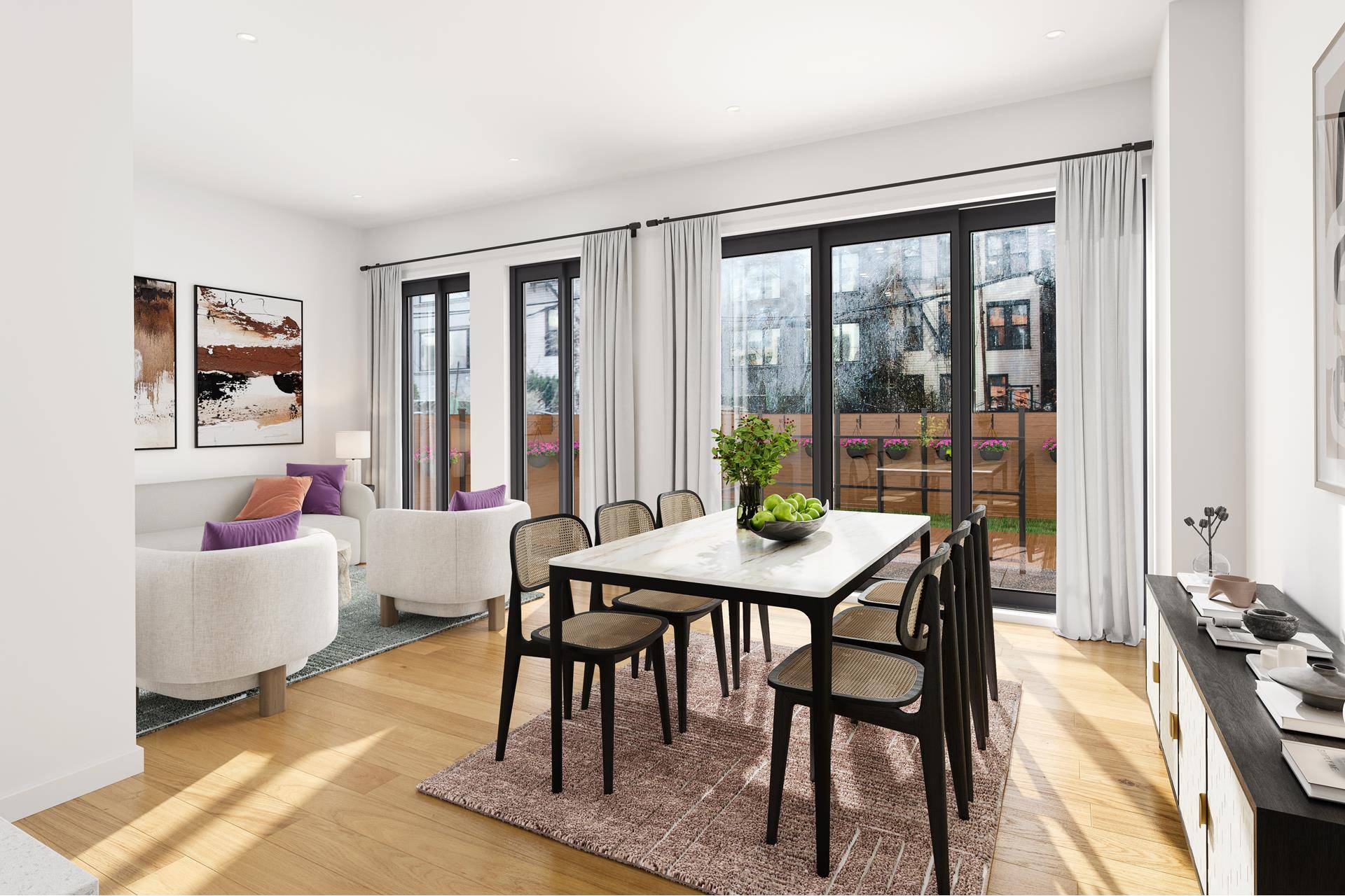 54 Dupont Street Townhouse New Construction, last remaining home in one of Greenpoint best selling Boutique Condominium.