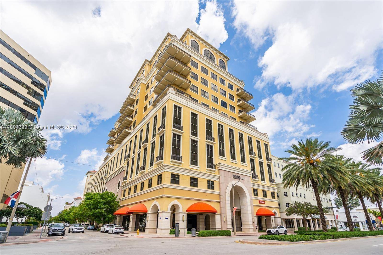 In the heart of Coral Gables' business district, a Supreme Elegant designed office finished to Class A standards, with glass walls amp ; impact windows.