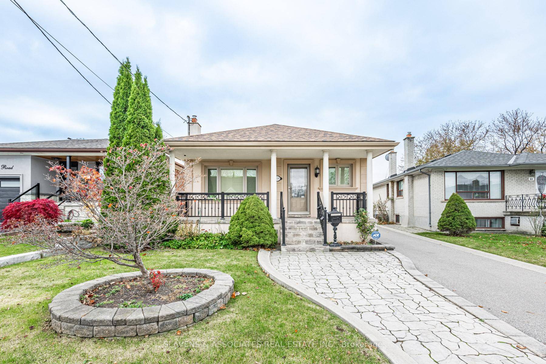 This well maintained bungalow with large kitchen is ideally located near Dufferin and Wilson, offers the perfect blend of comfort and convenience.