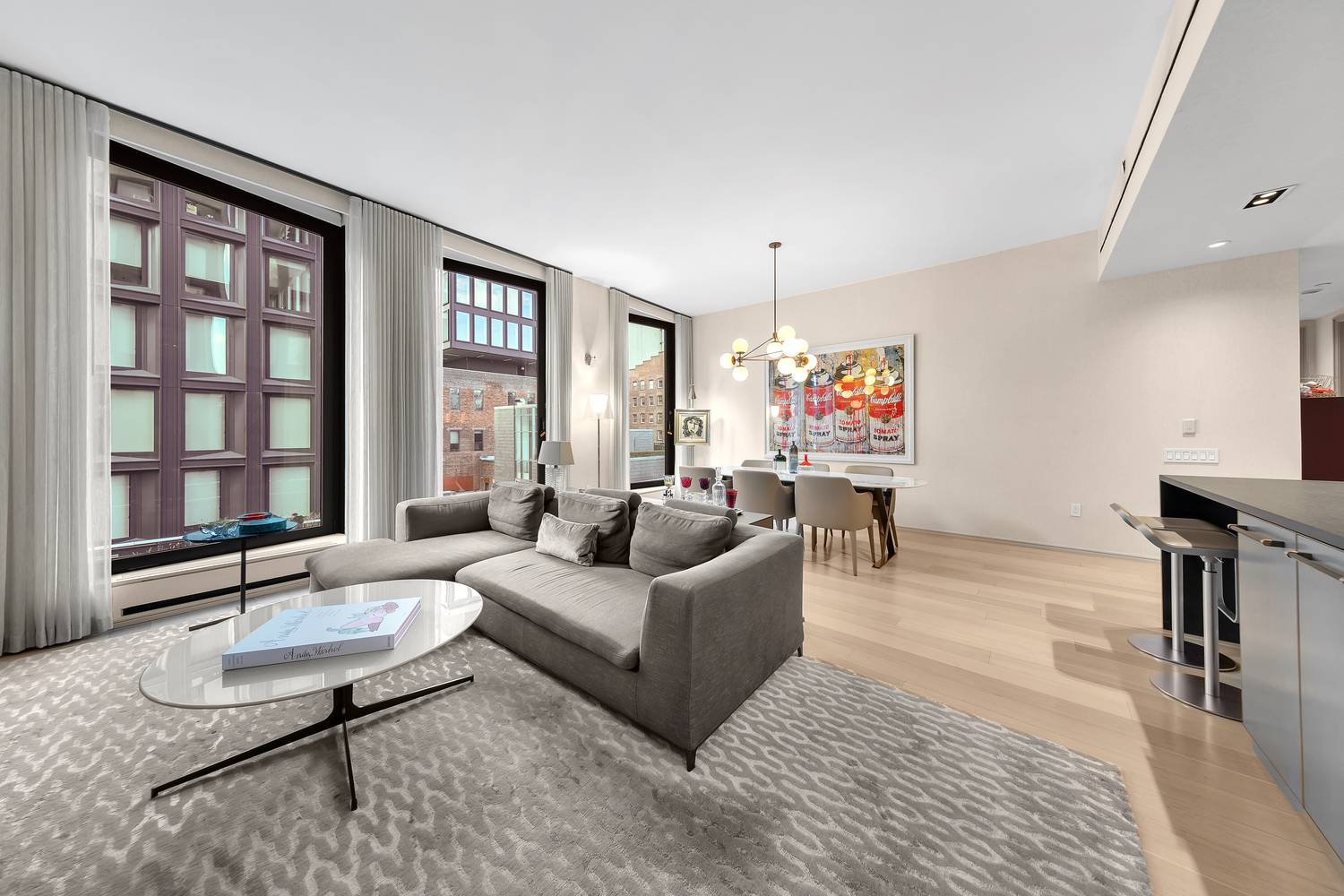 Make High Line views your dramatic backdrop in this spectacular two bedroom, two and a half bathroom modern condominium featuring top of the line designer finishes and an extraordinary West ...