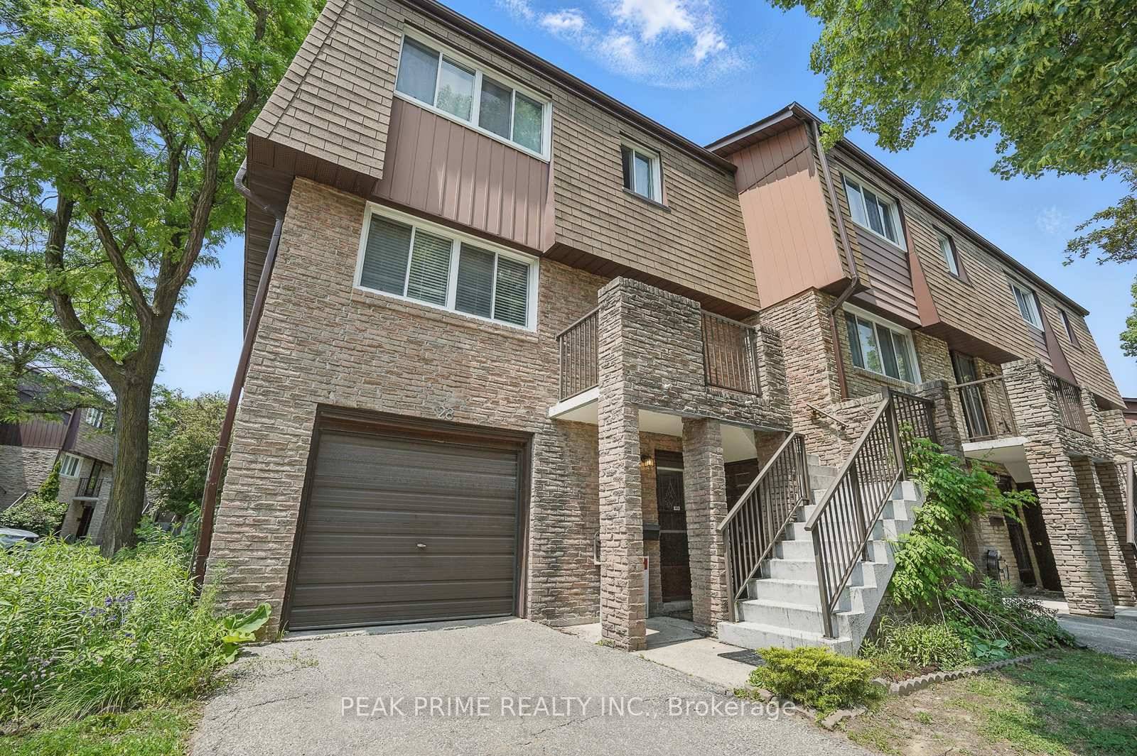 Stunning End Unit Townhouse with Walk Out Basement.