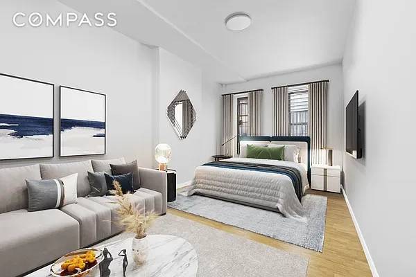 348 West 56th Street Apt 1D New York, NY 10019 The perfect starter apartment This spacious loft like two room studio features soaring 11.