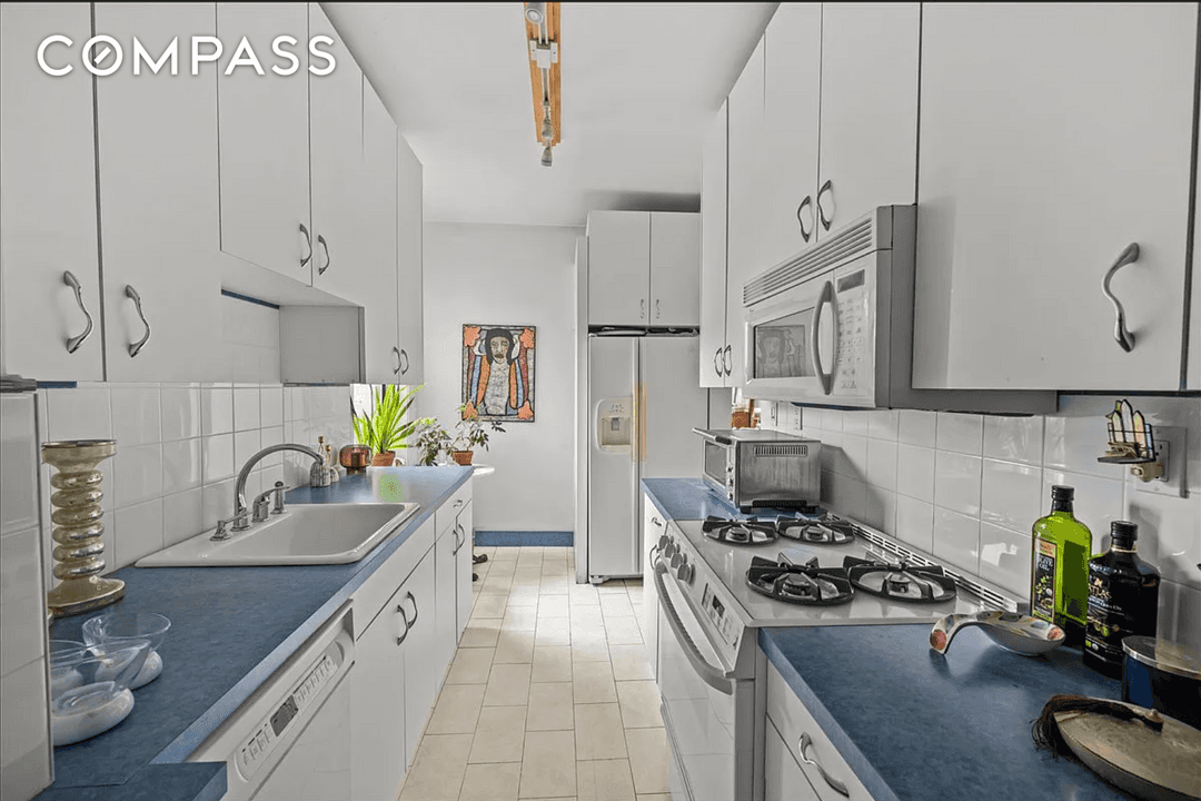 Welcome to Residence 6K at 38 10 35th Avenue, an elegant top floor one bedroom co op in the heart of Jackson Heights.