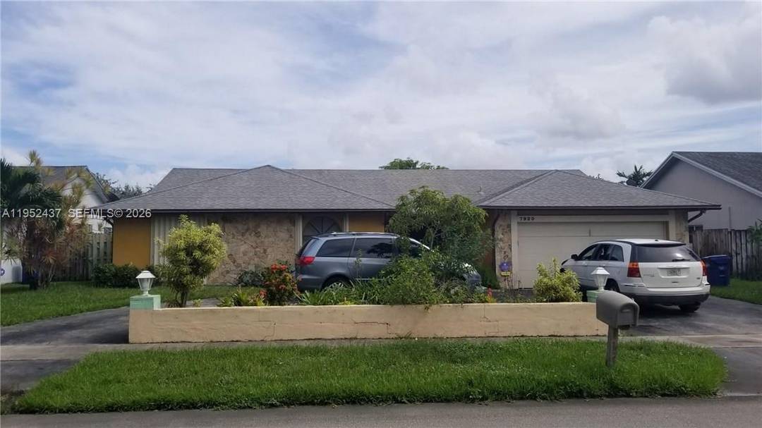 Unapproved Short Sale. Spacious 4 bedroom, 3 bath pool home on a canal lot in Lauderhill, conveniently located near Veterans Park.