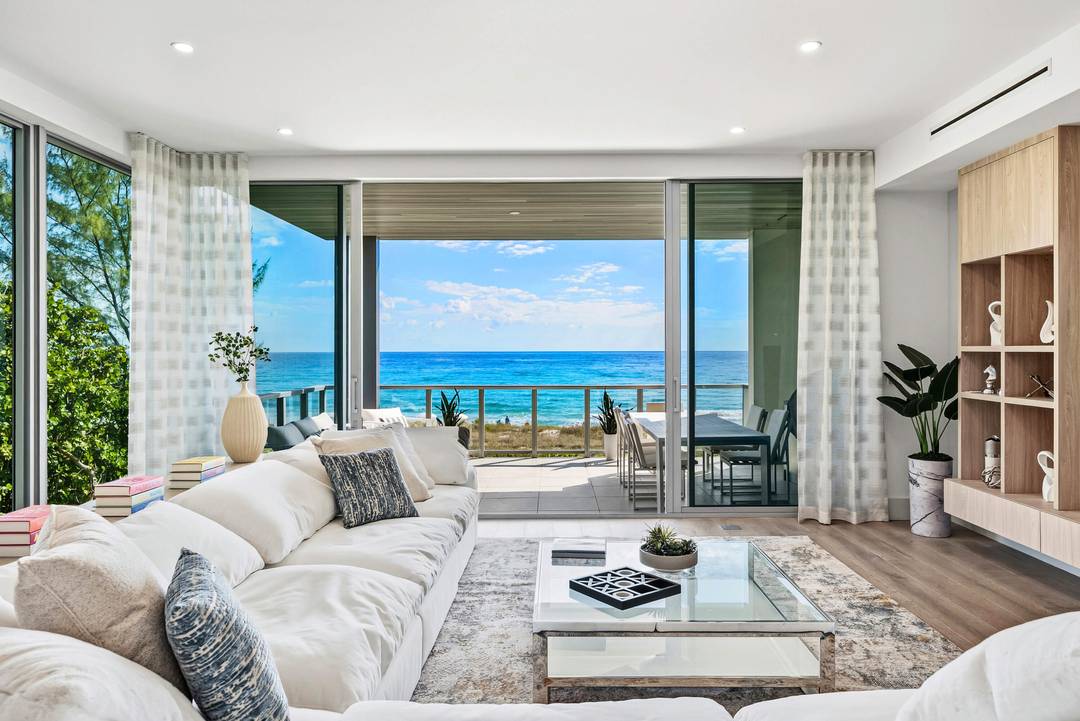 Brand new, never lived in oceanfront residence at 1625 S Ocean Blvd, Unit 10 in Delray Beach.