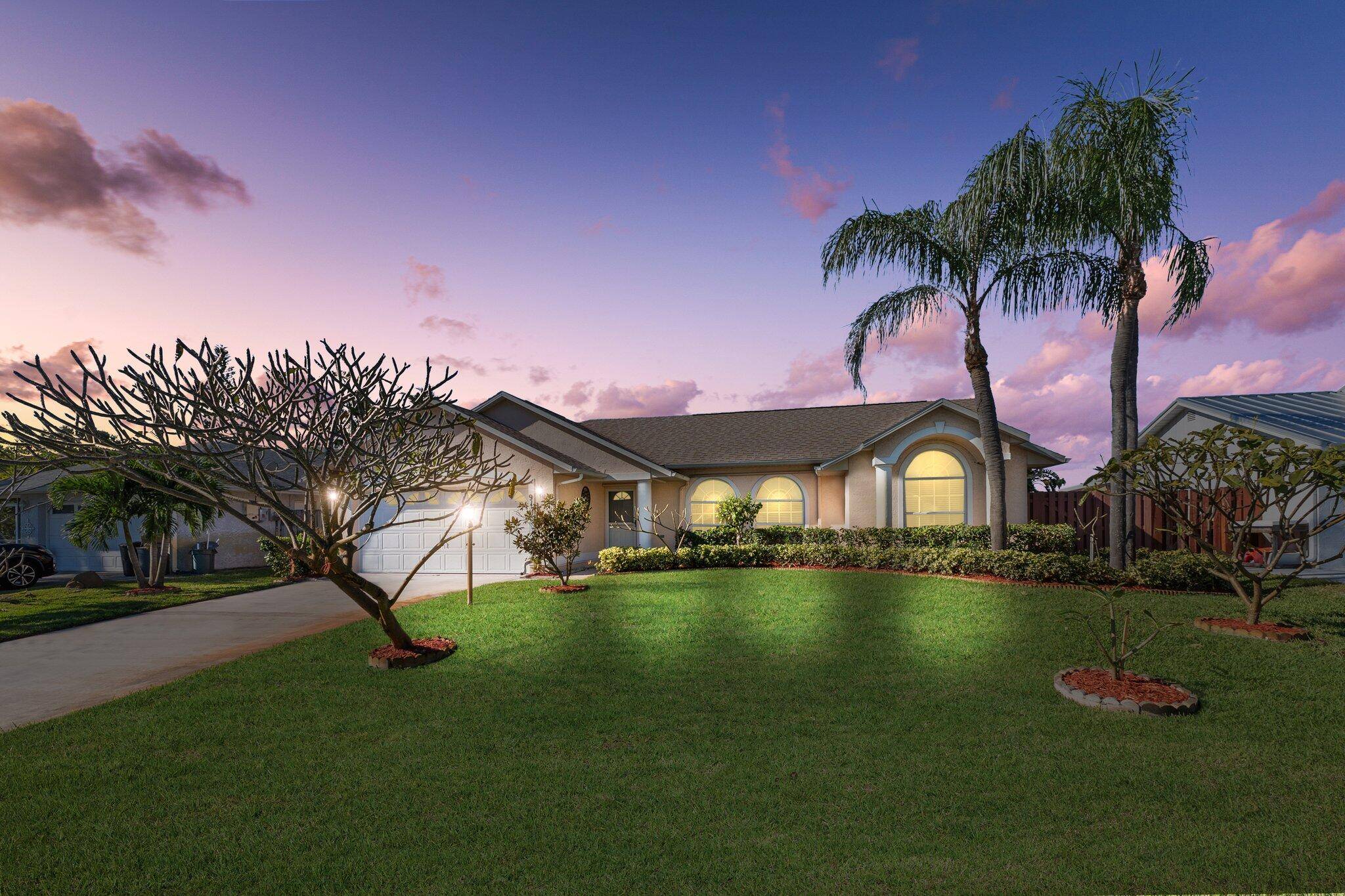 Welcome to this meticulously maintained, SOLID CBS, 3 bedroom, 2 bath home with a 2 car garage, nestled in the desirable Jensen Park Estates.