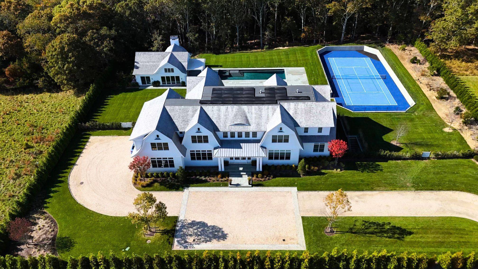 Pinnacle of Hamptons Living | 2.51 Private Acres w Pool + Tennis