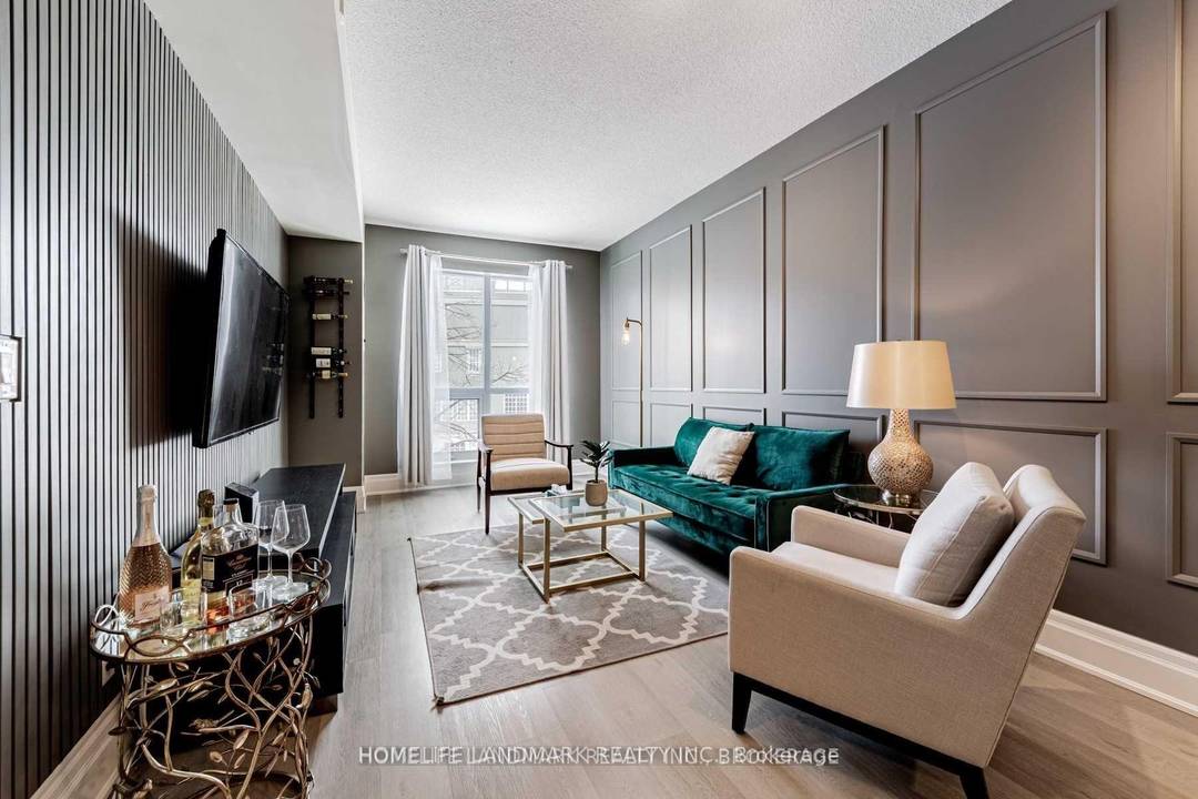 Include Furniture Beautiful Bright Spacious, Fully Furnished, Open Concept, Charming And Newly Renovated, Large 1 Bedroom Unit In The Heart Of Markham.