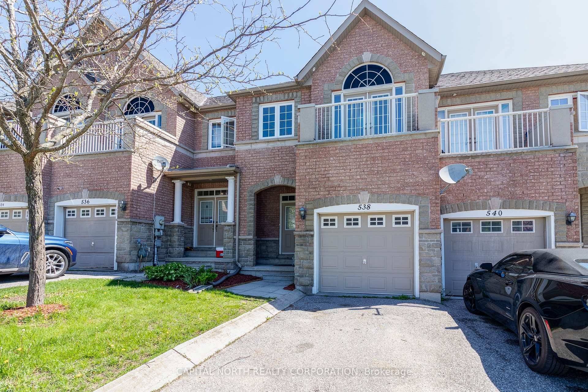 Beautiful 2 Story freehold townhome with 9 foot ceilings on main floor, the primary bedroomsfeature a double French door to balcony overlooking Lake Simcoe.