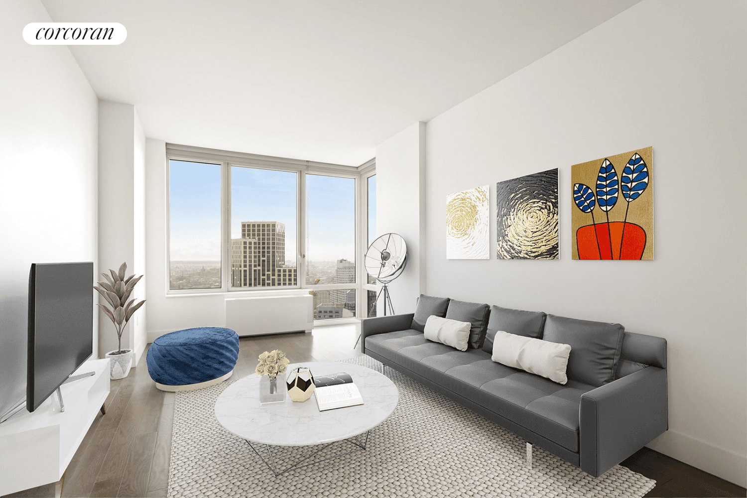 With endless skyline views, high end modern finishes, beautiful crisp clean lines and a flexible layout, what is not to love about residence 39E ?