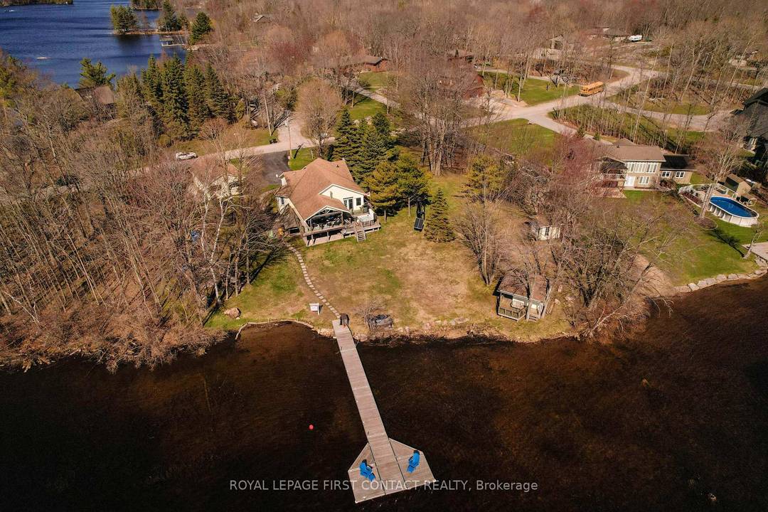 Where waterfront living meets everyday comfort, this custom built, four season retreat is set on a picturesque point of land on Little Lake offering southwest exposure, all day sun and ...