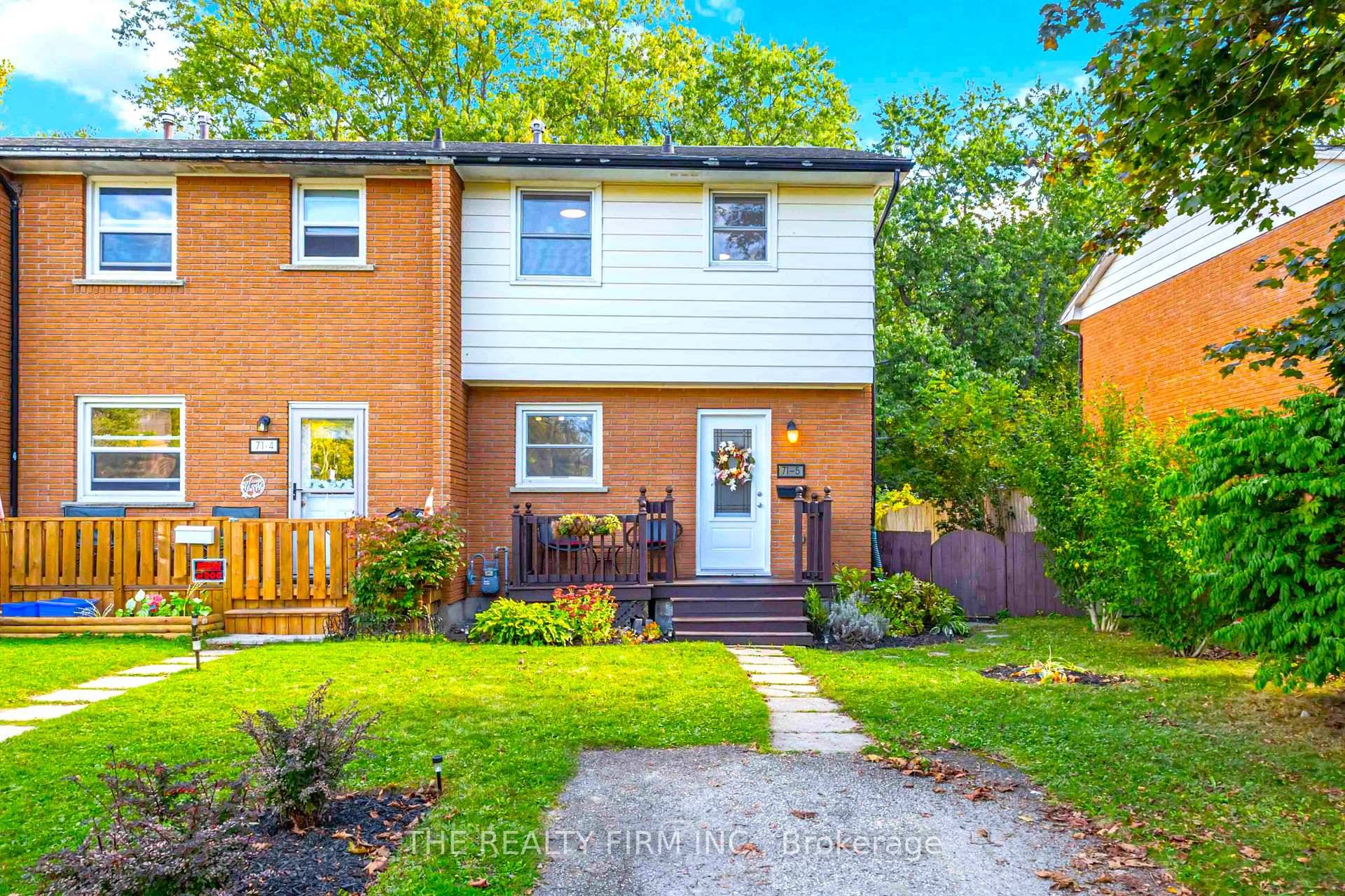 NO CONDO FEES ! End Unit Rowhome.