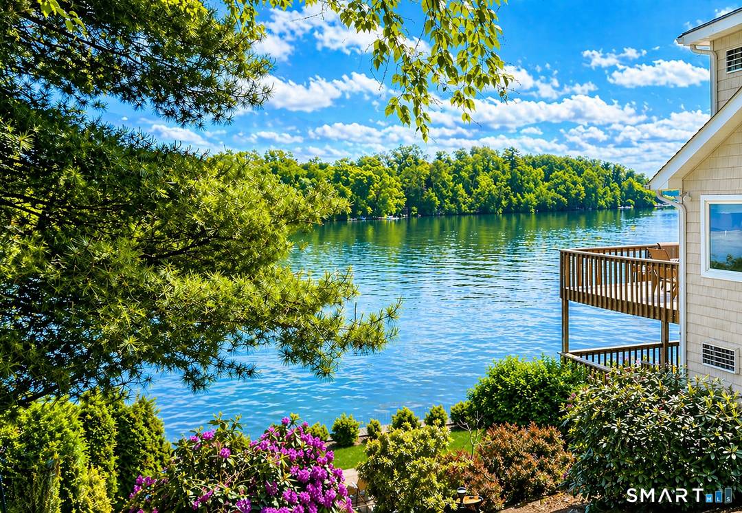 A Candlewood Isle Exclusive Renovated direct waterfront offers an updated 3 BR, 3 Bath open plan with charming outdoor spaces, expansive multi tiered decks and panoramic lake views to the ...