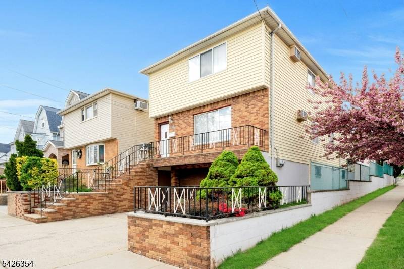 2 Family Built in 1980. 1st Floor Apartment w 3 Bedrooms, Modern Eat in Kitchen, Living Rm, Dining Rm Full Bath.