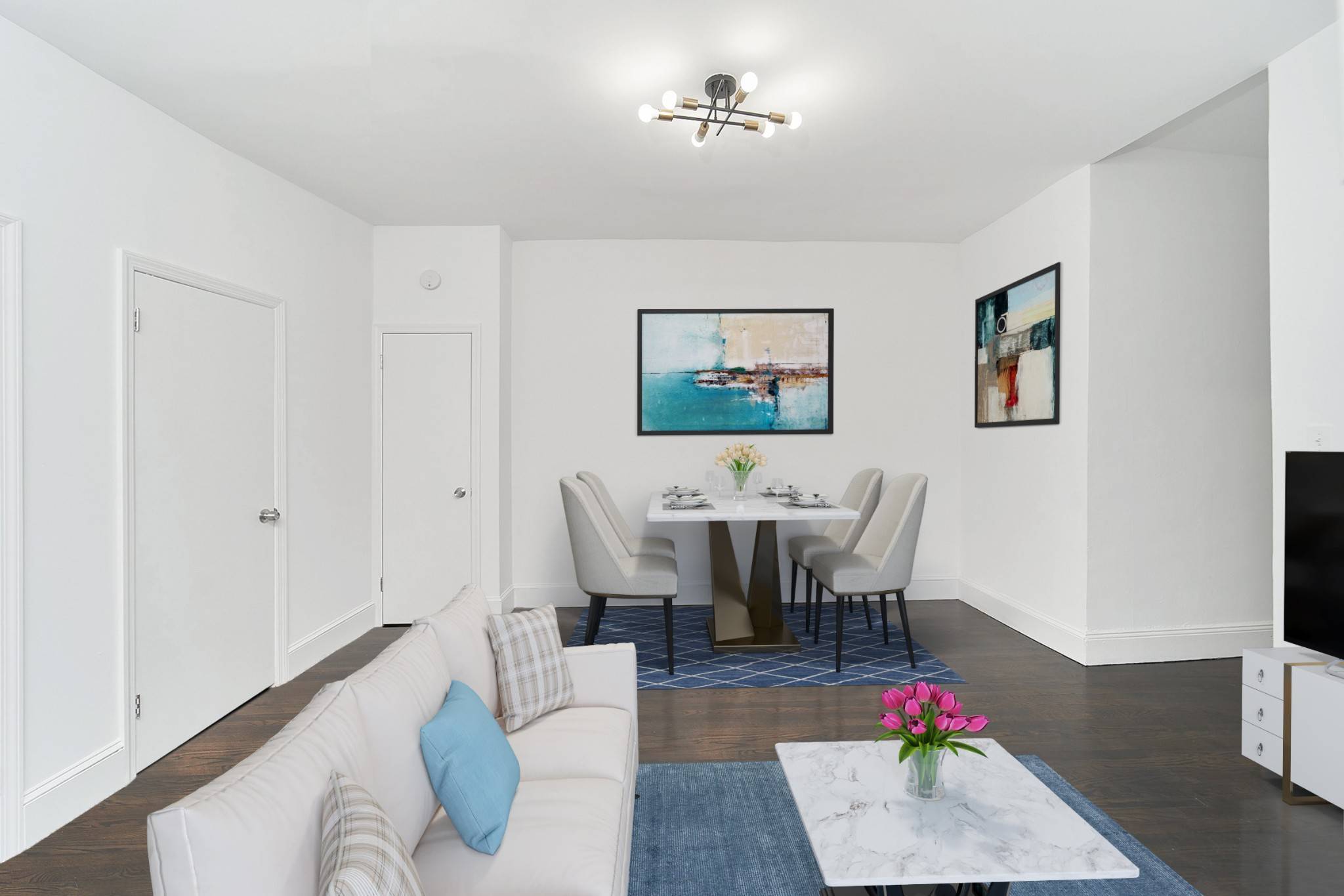 1 BED FLEX 2 BRAND NEW GUT RENO PRIME UESAPARTMENT DETAILS WASHER DRYERDishwasherHUGE private garden has since been renovated from the listing photo King Sized BedroomWindowed KitchenOversized Windows w Southern ...