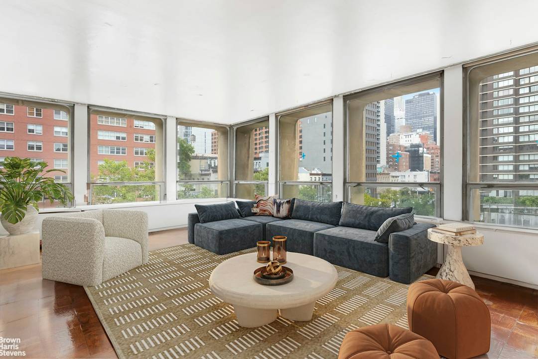 Corner unit at the highly coveted Kips Bay Towers Condominium.