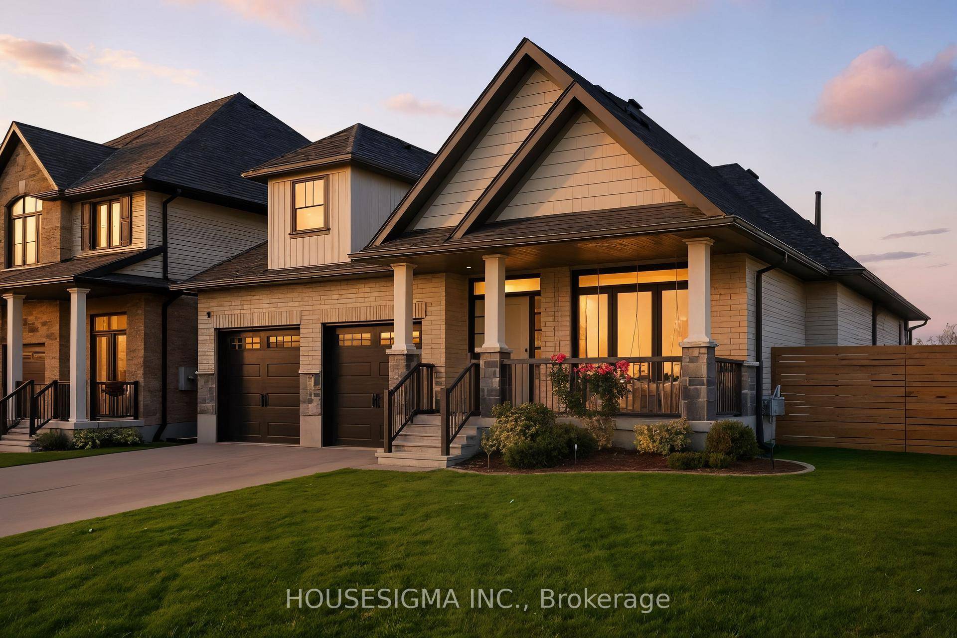 Welcome to 106 Cutting Drive, Elora, a stunning, move in ready bungalow that masterfully blends modern luxury with serene privacy.
