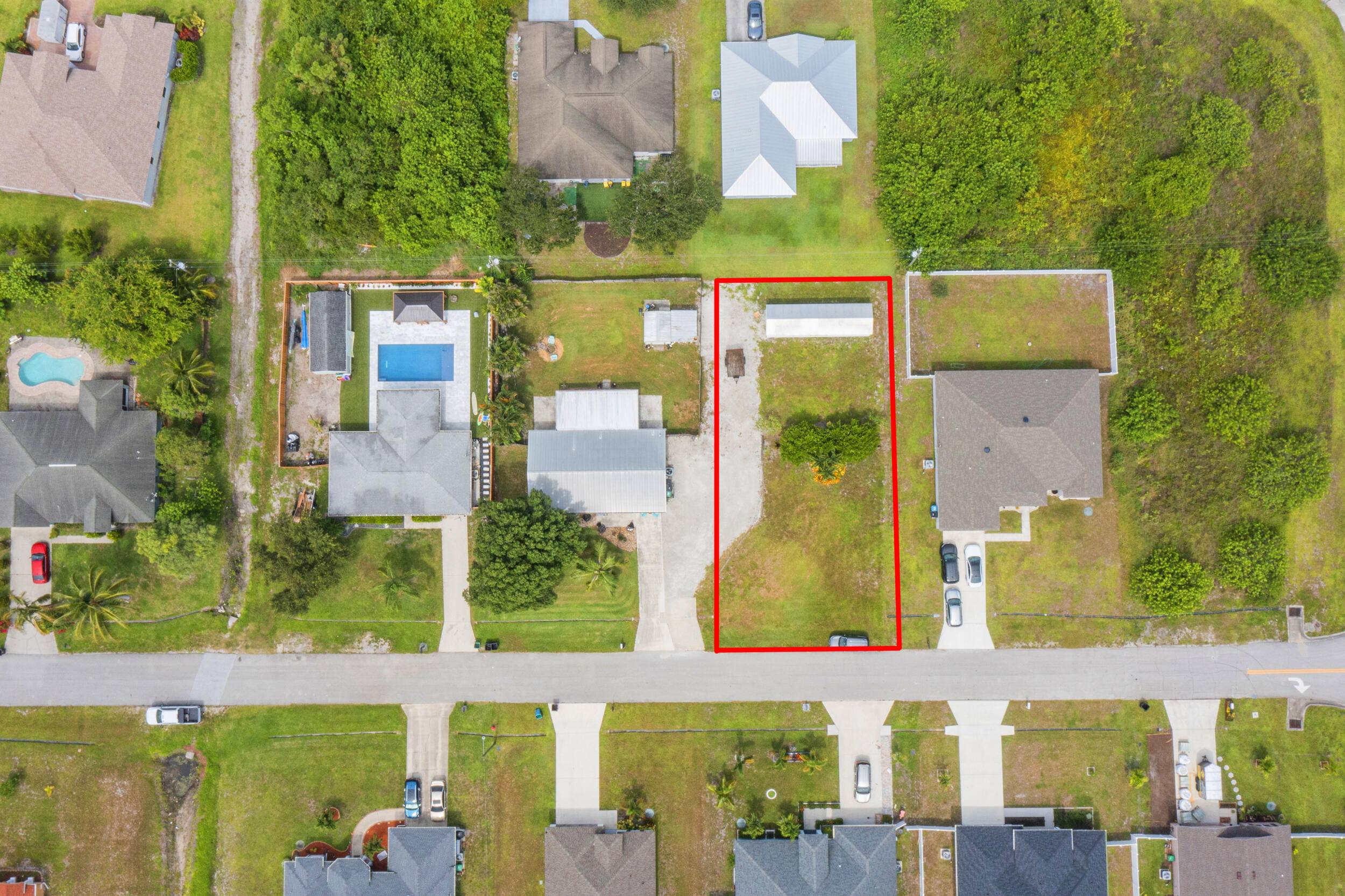 Standard 10, 000 sq ft lot in a great location !