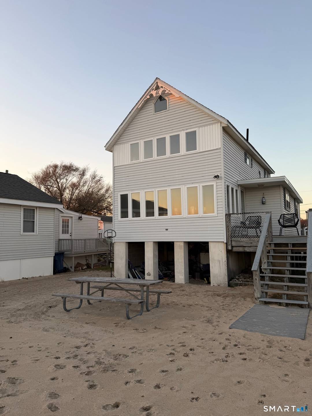 Welcome to your dream waterfront getaway on one of the quietest, most pristine private beaches in the area !