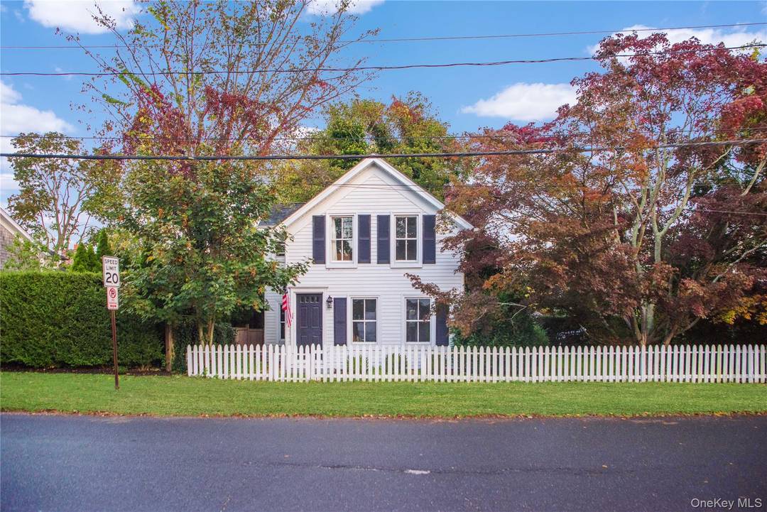 Charming Colonial nestled in the heart of Sag Harbor Village, this beautifully renovated 2 bedroom, 2 bath home blends classic 1800's charm with modern comfort.