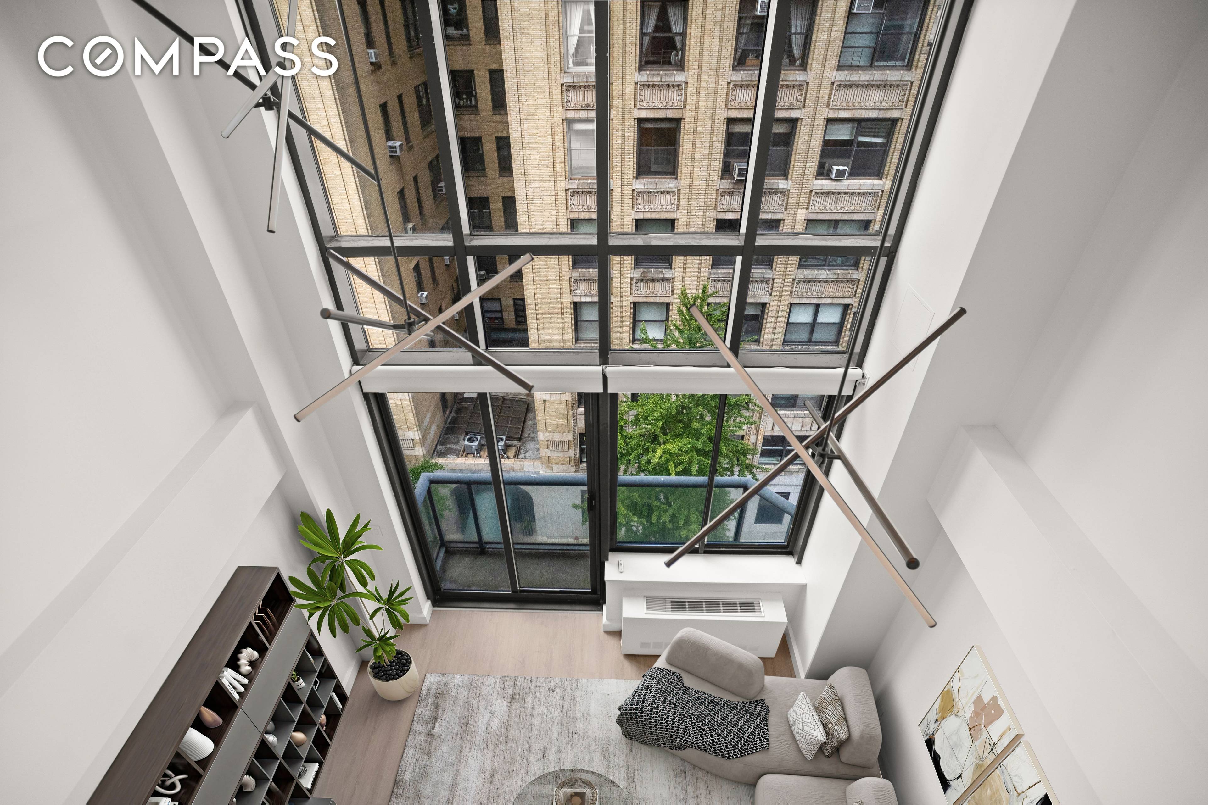 LOFT LIKE 1 BEDROOM, 1. 5 BATH DUPLEX WITH BALCONY IN THE HEART OF THE UPPER WEST SIDE !
