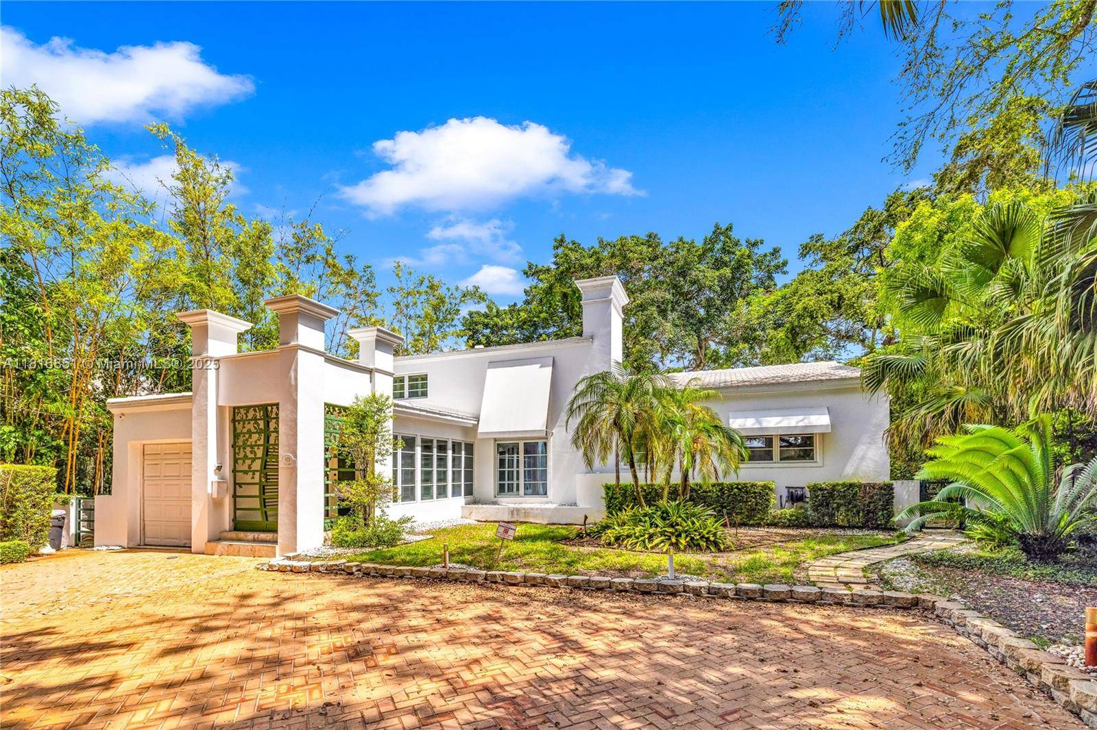 Timeless mid century home with striking architectural details, perfect for elegant adult living.