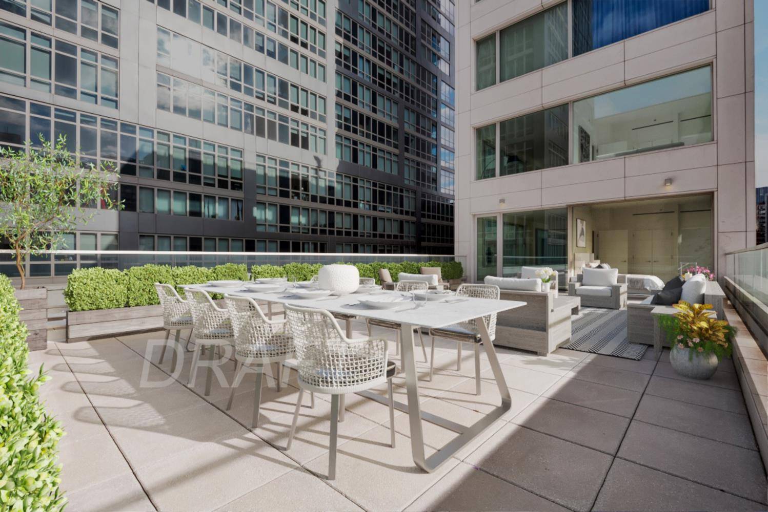 For terrace lovers one of a kind incredible 1, 080 sqft of open outdoors space.