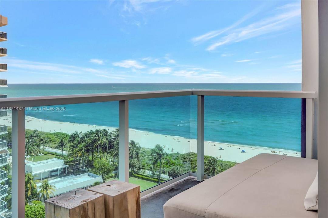 Experience elevated beachfront living in this oversized 1 bed, 1.
