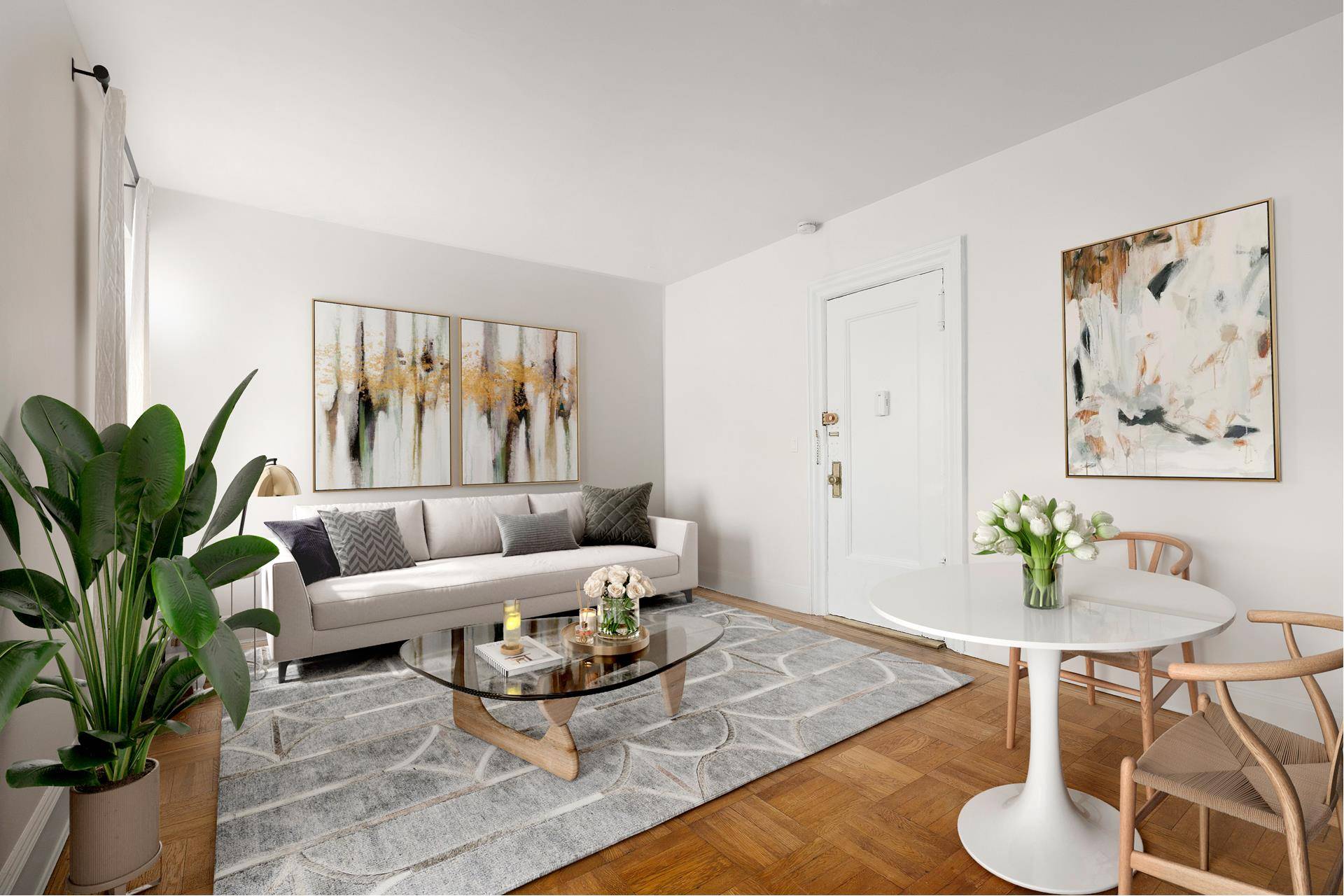 Prime Park Slope 1 Bedroom, 1 Bath with open kitchen located in a classic prewar building just one block away from Prospect Park.