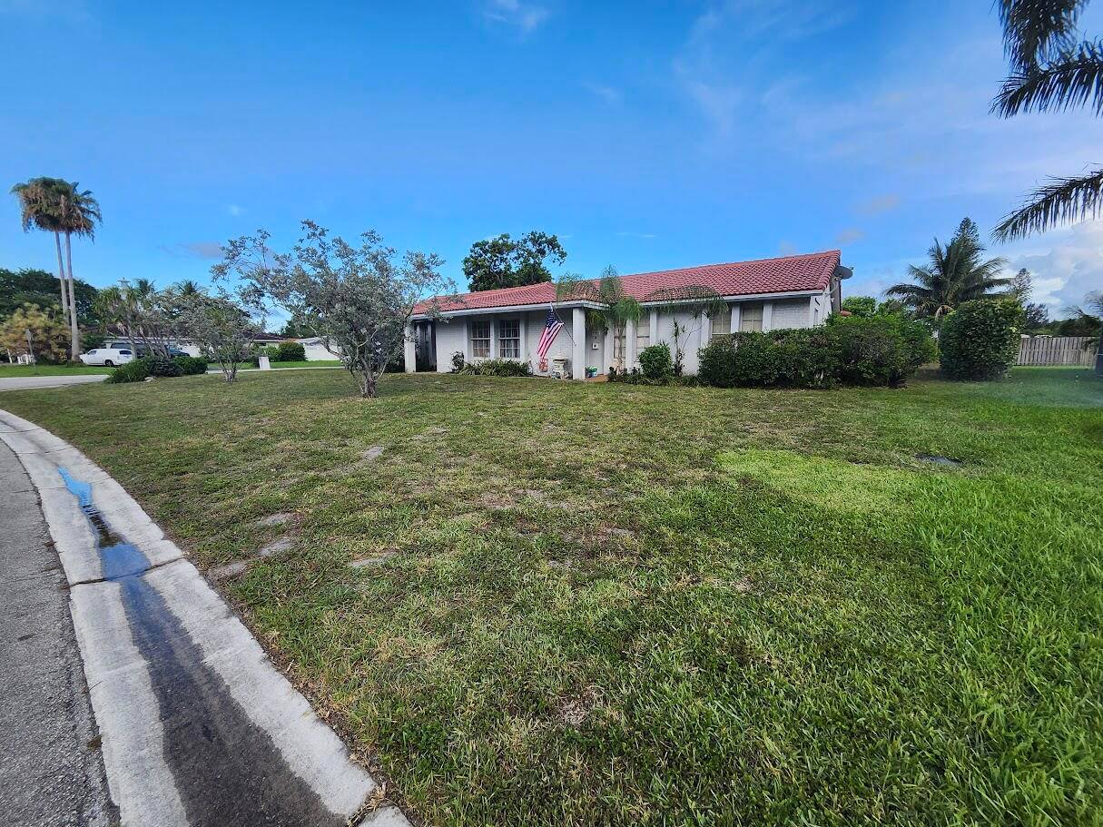 Great size lot 14525 sq ft CORNER in very desairable neighborhood.