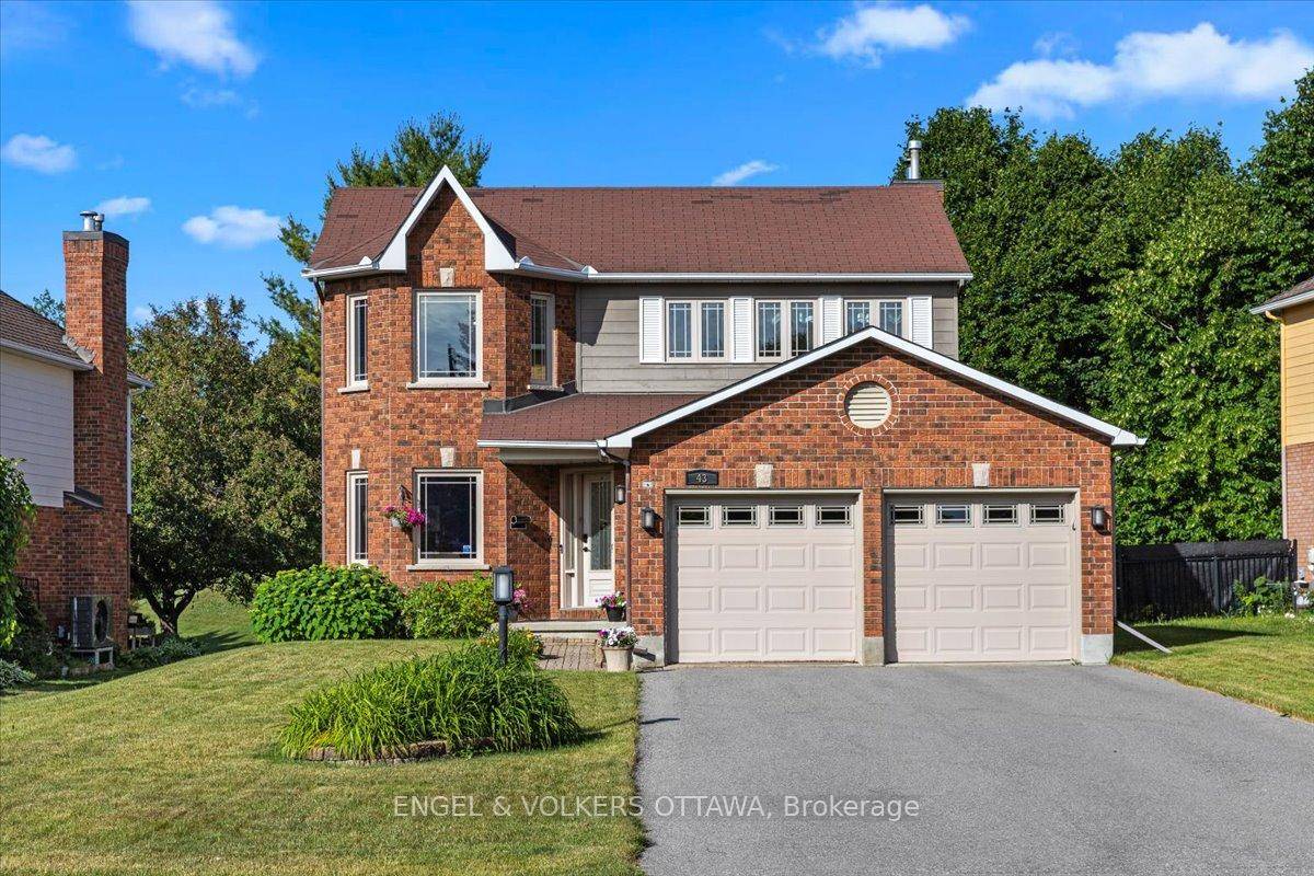 Welcome to 43 Weslock Way, a rare offering in the heart of Kanata Lakes, backing directly onto the 13th hole of the Kanata Golf amp ; Country Club.