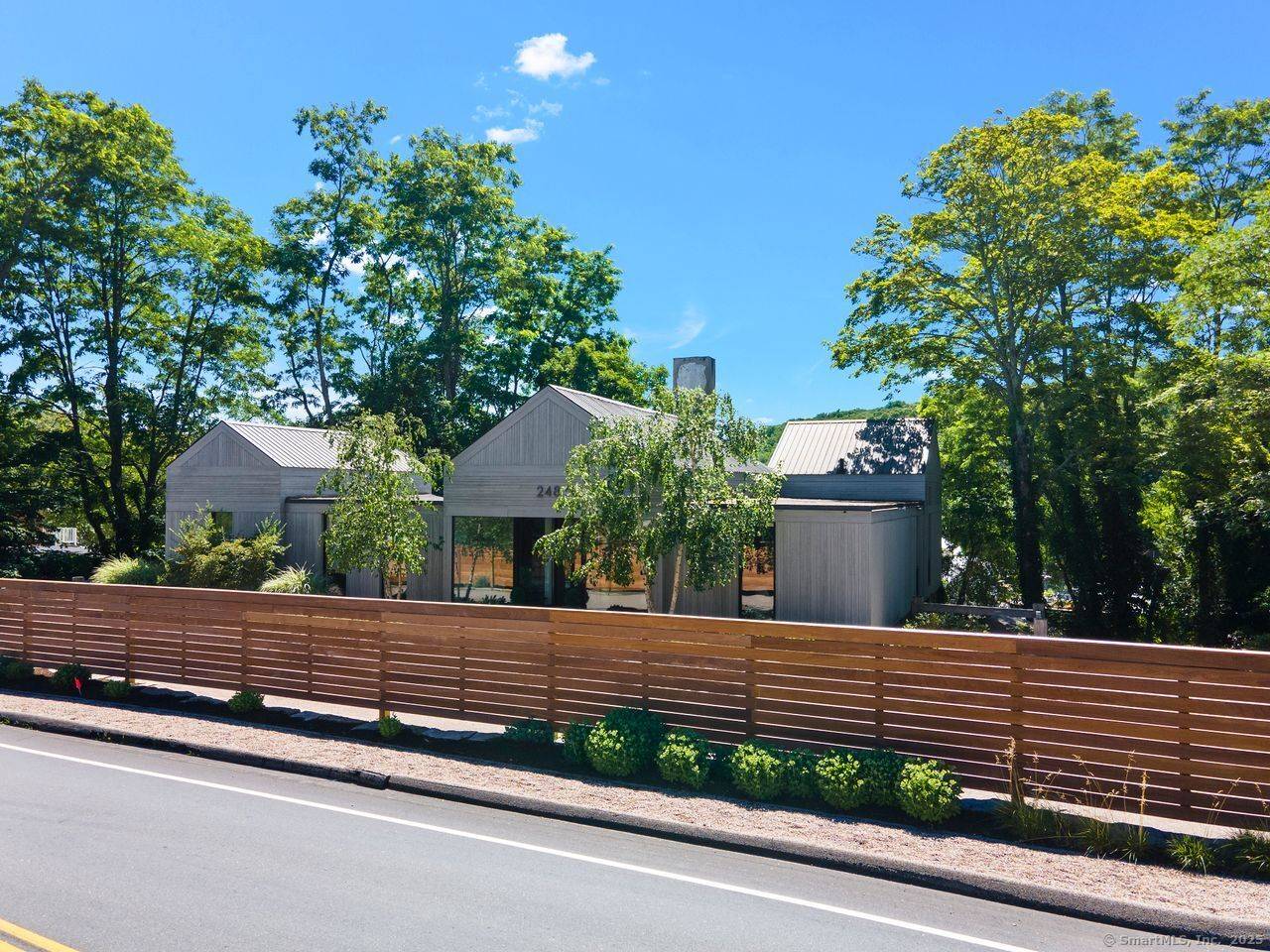 A very edgy and stylish contemporary building that was once an Antique store, an art gallery and even a butcher shop !