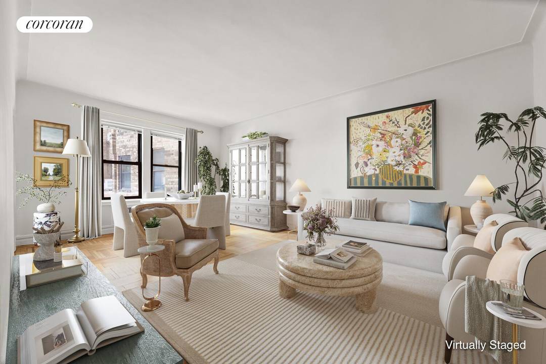 Welcome home to Unit 2A at 9701 Shore Road, one of Bay Ridge's most desirable Pre War buildings.
