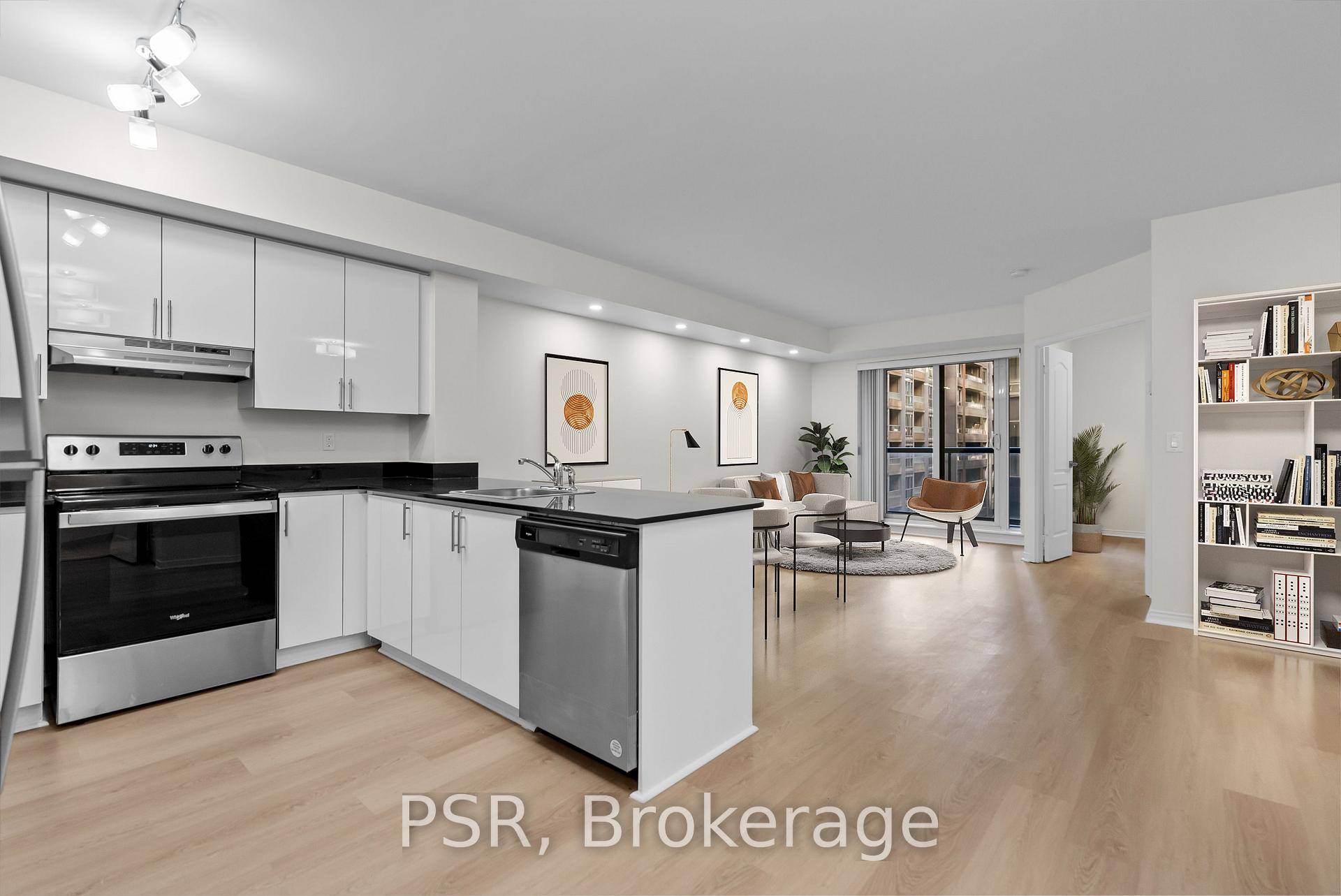 This spacious One Bedroom Den offer 760 square feet of thoughtfully designed living space.