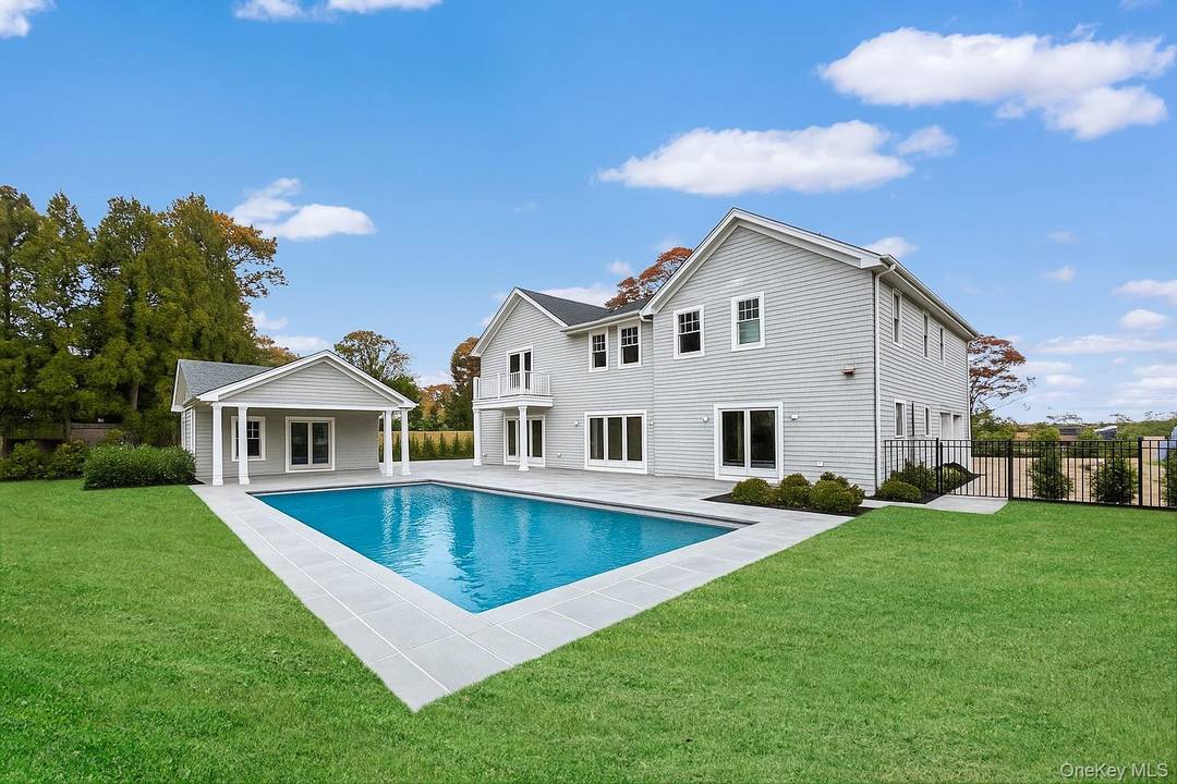 Presenting an exceptional new Hamptons estate, currently under construction and slated for completion at the end of 2025.