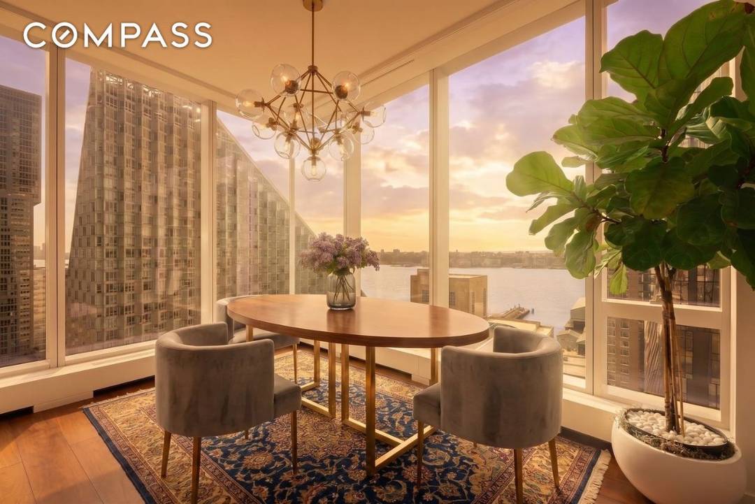 One West End Residence 19J Corner Two Bedroom with Hudson River Views The most technologically advanced and meticulously upgraded residence in the building.