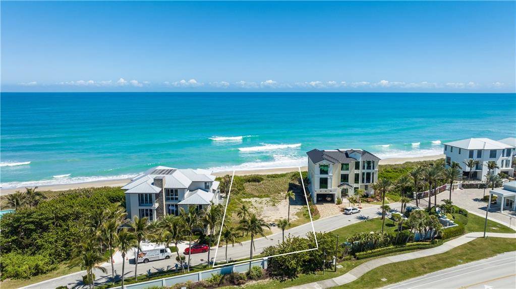Half acre oceanfront homesite offers the ultimate location to live the best of Florida's beach and boating lifestyle.