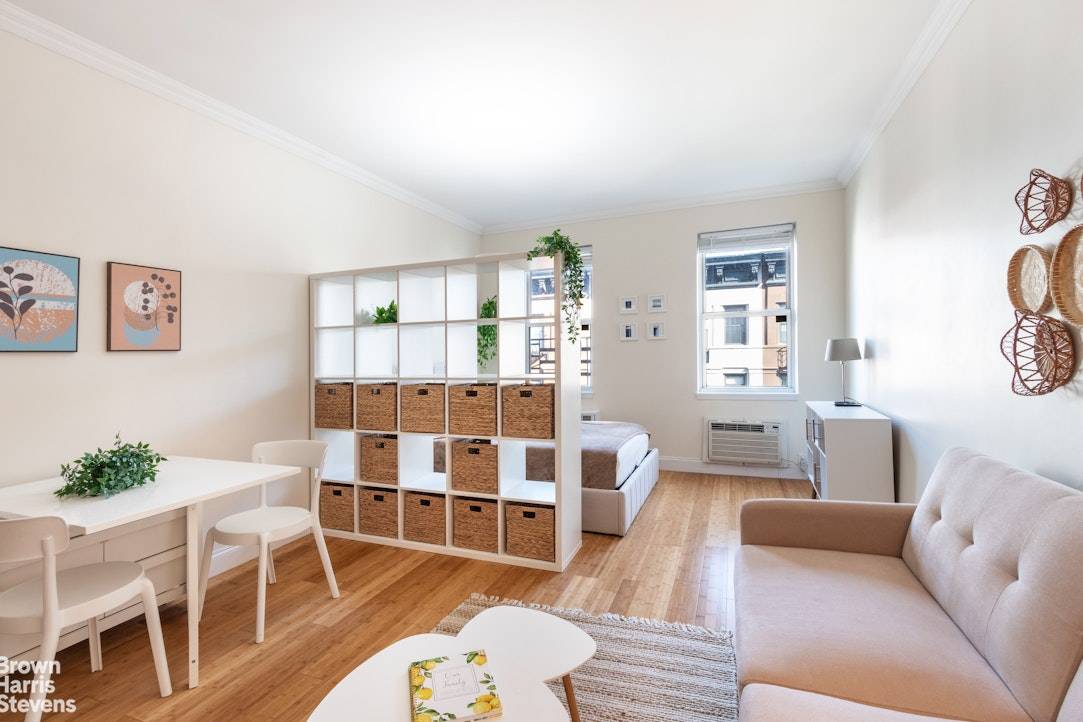 Move Right Into This Charming, UES, Top Floor Pre War Studio !